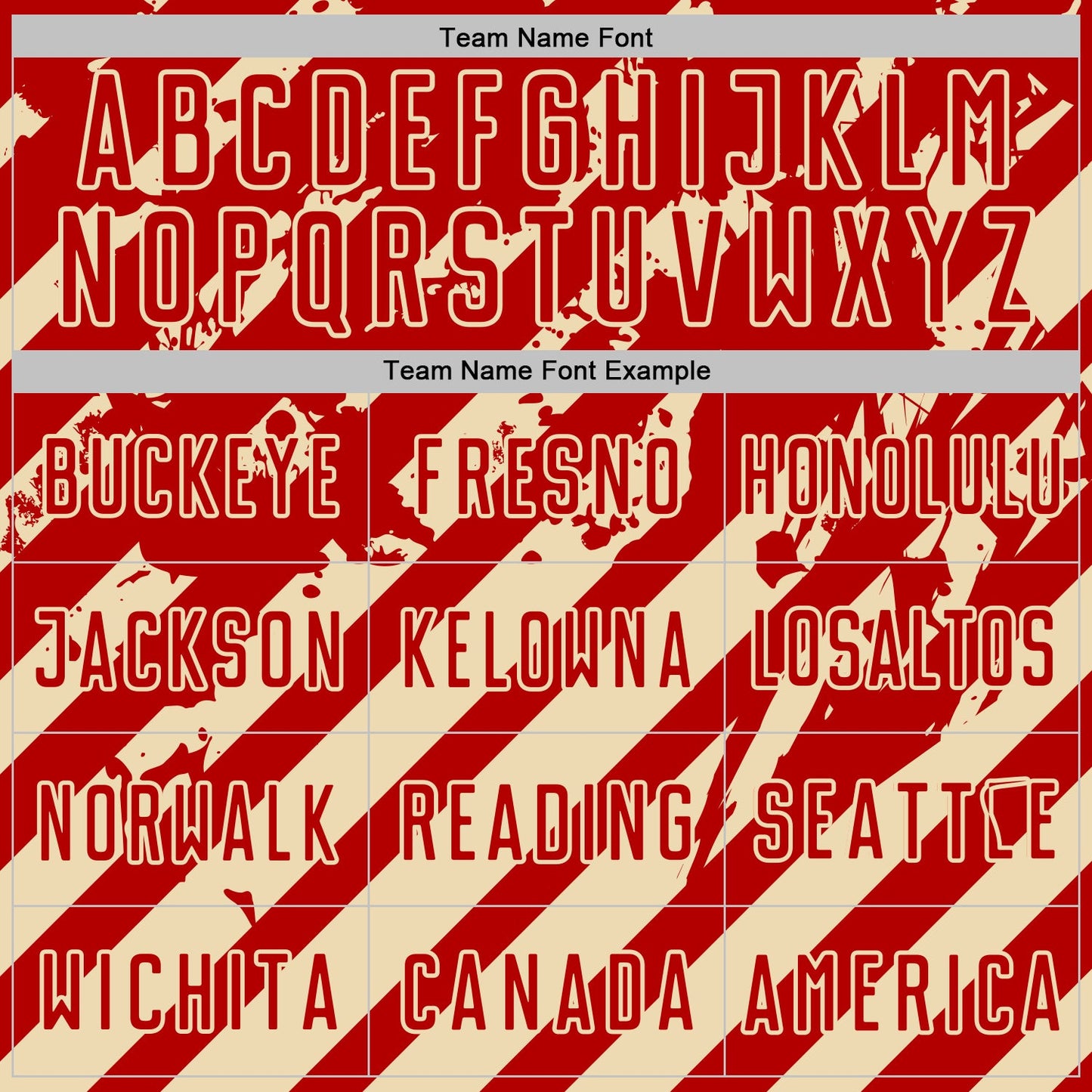 Custom Red Cream Distressed Diagonal Stripe Pattern Sports Sublimation Soccer Uniform Jersey view 5