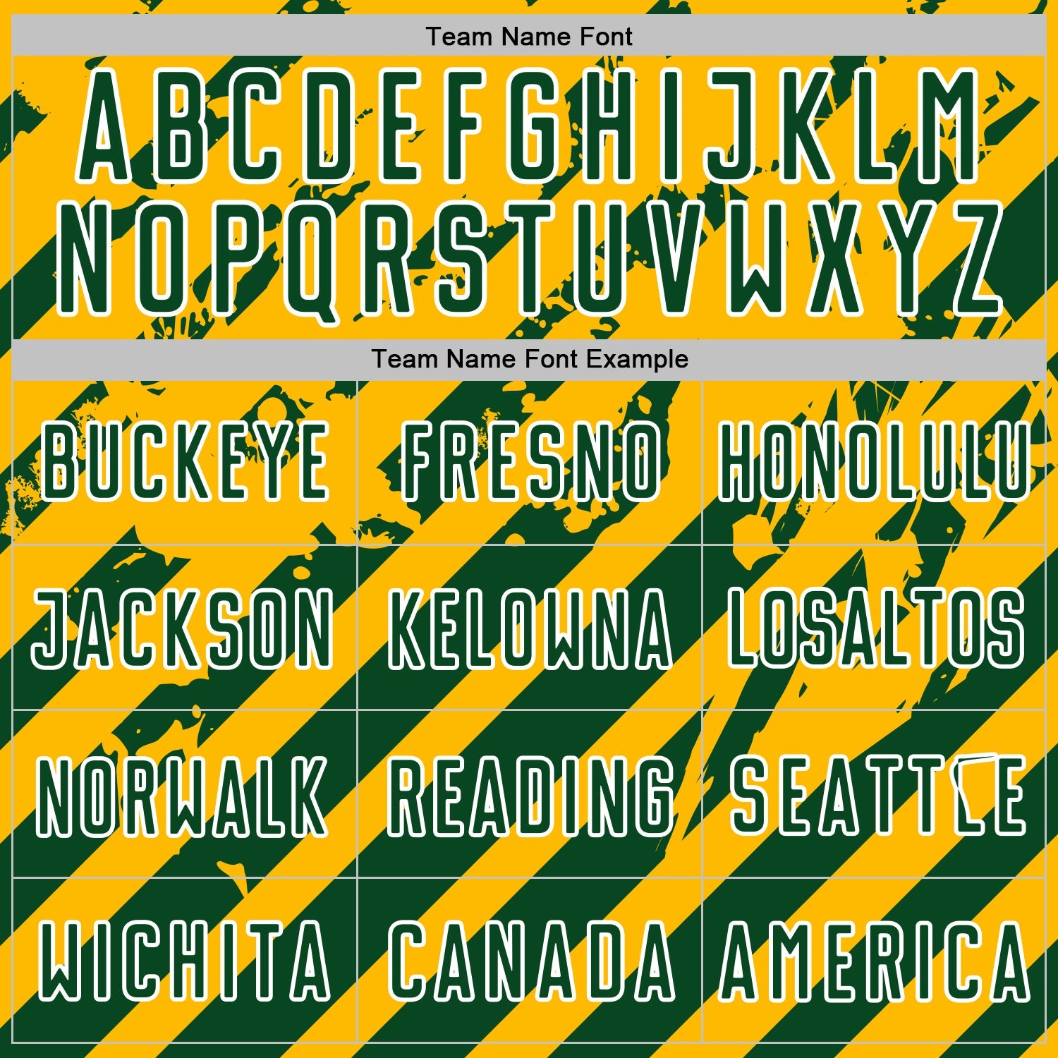 Custom Gold Green-White Distressed Diagonal Stripe Pattern Sports Sublimation Soccer Uniform Jersey view 5