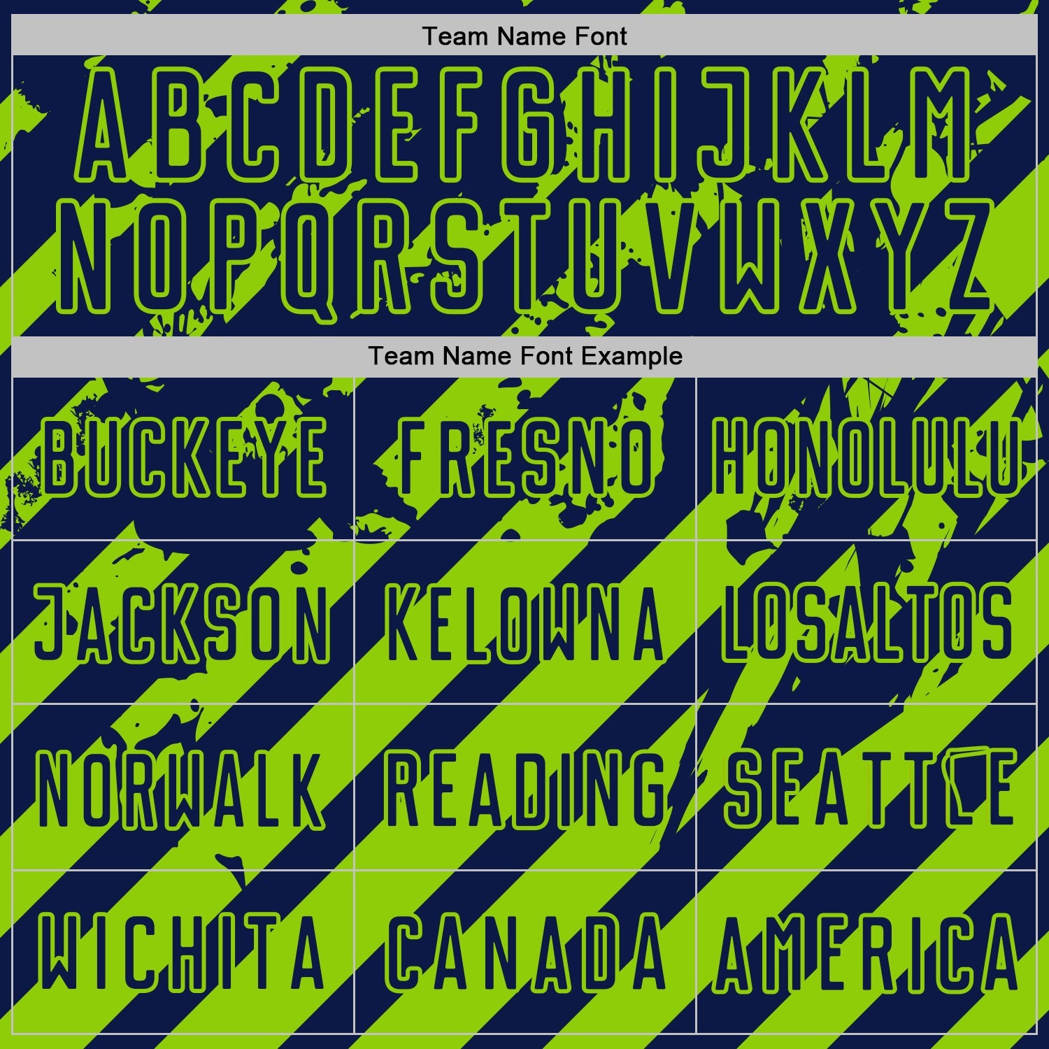 Custom Navy Neon Green Distressed Diagonal Stripe Pattern Sports Sublimation Soccer Uniform Jersey view 5