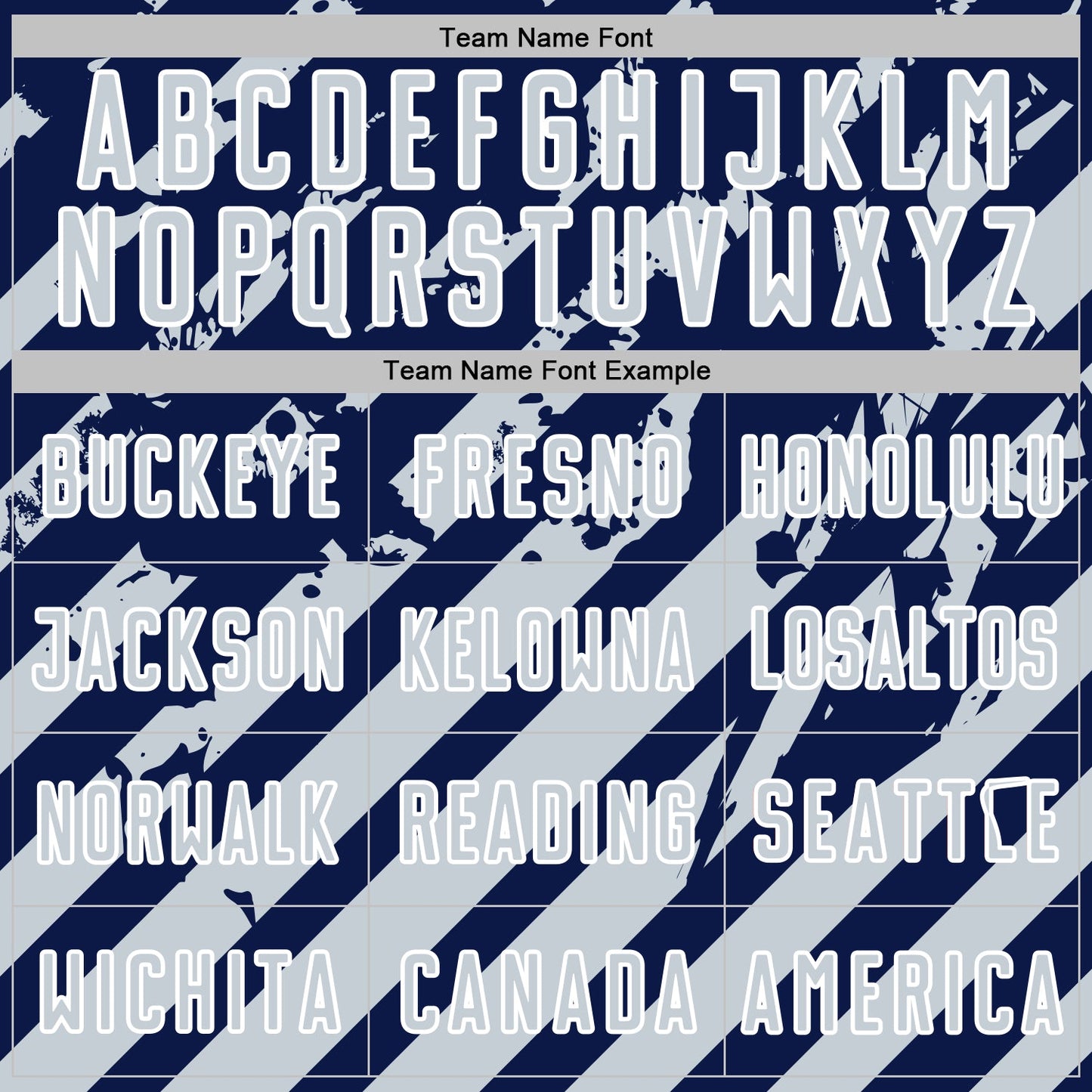 Custom Navy Silver-White Distressed Diagonal Stripe Pattern Sports Sublimation Soccer Uniform Jersey view 5