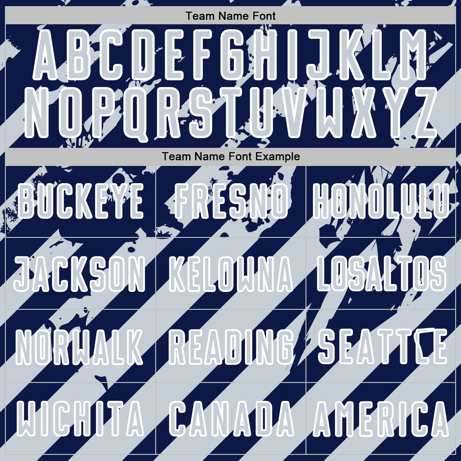 Custom Navy Silver-White Distressed Diagonal Stripe Pattern Sports Sublimation Soccer Uniform Jersey view 5