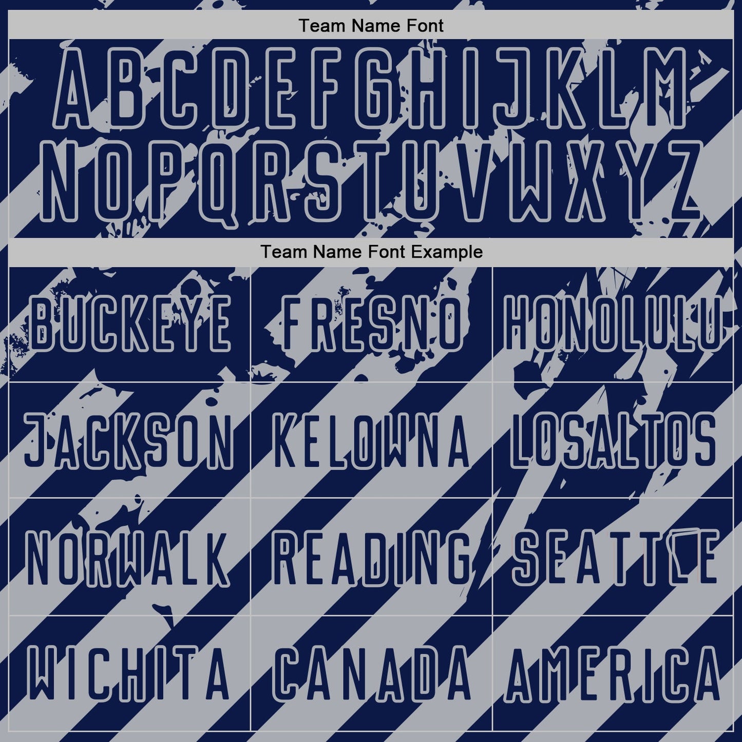 Custom Navy Gray Distressed Diagonal Stripe Pattern Sports Sublimation Soccer Uniform Jersey view 5
