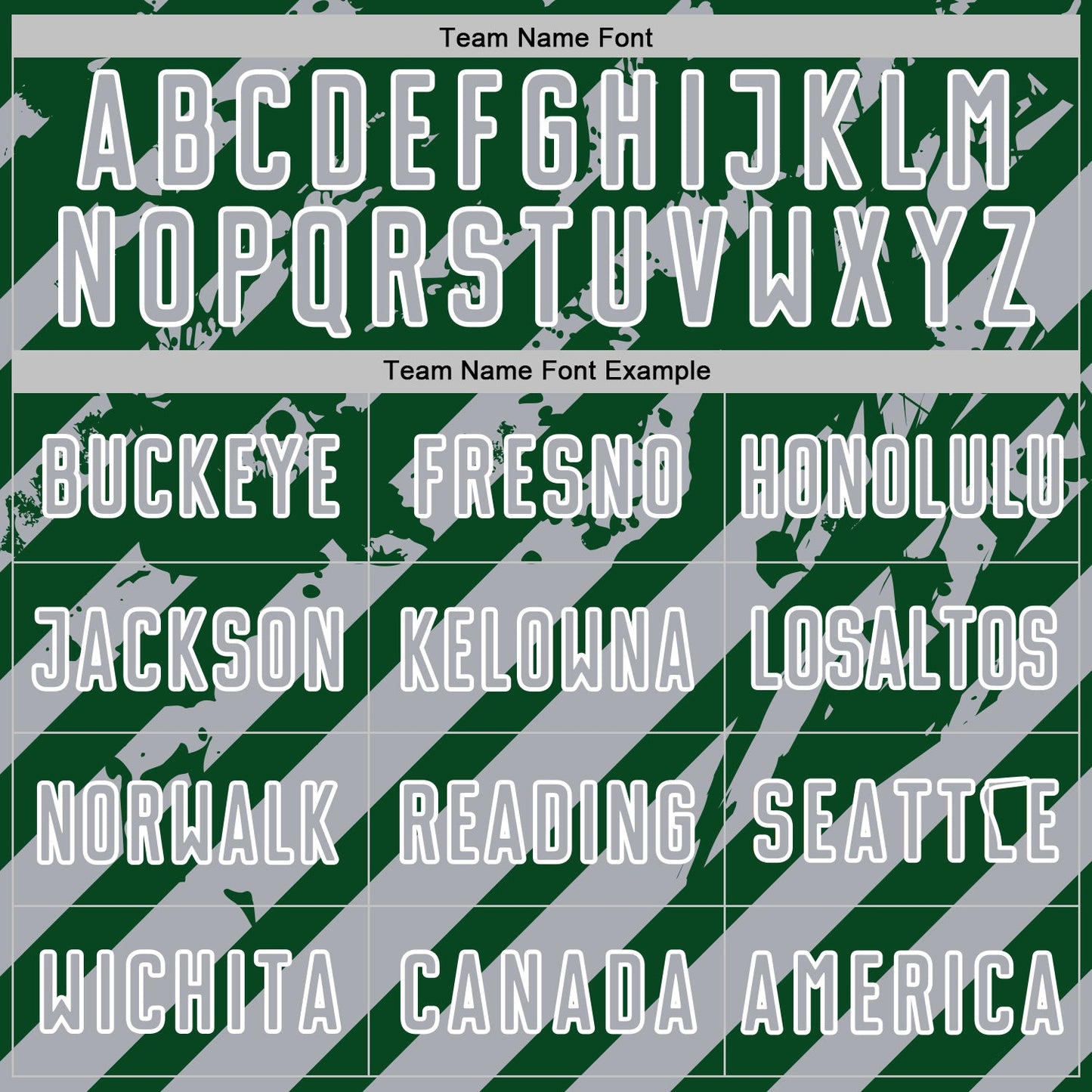 Custom Green Gray-White Distressed Diagonal Stripe Pattern Sports Sublimation Soccer Uniform Jersey view 5