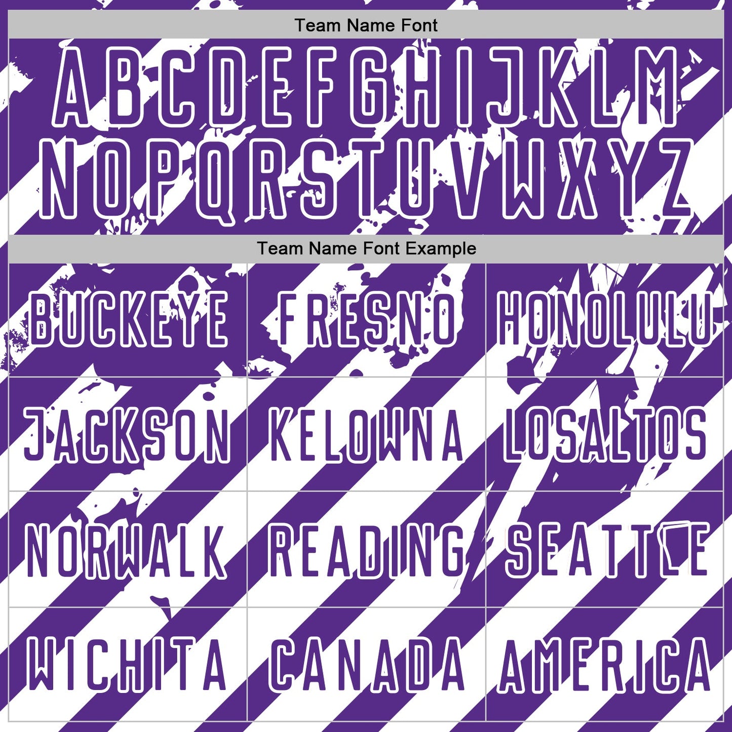 Custom Purple White Distressed Diagonal Stripe Pattern Sports Sublimation Soccer Uniform Jersey view 5