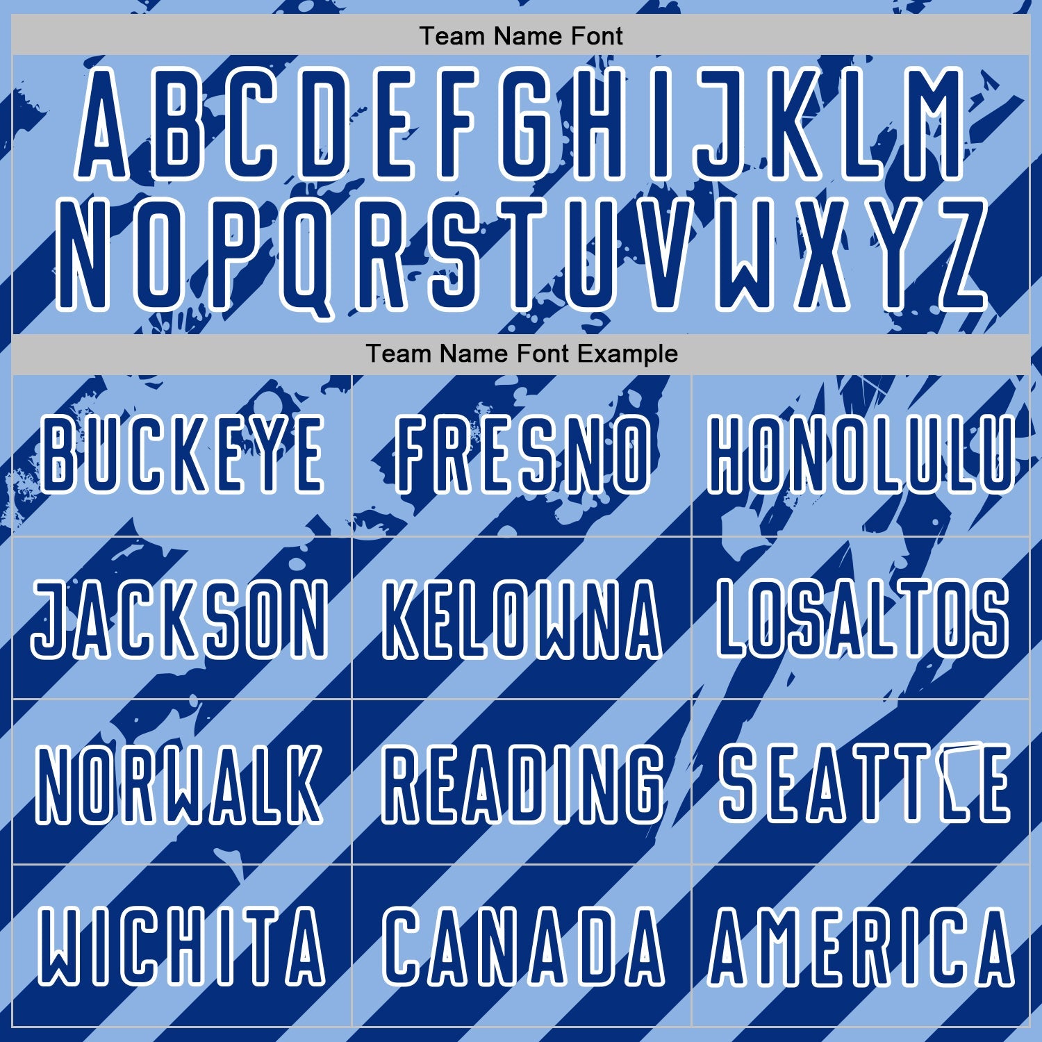 Custom Light Blue Royal-White Distressed Diagonal Stripe Pattern Sports Sublimation Soccer Uniform Jersey view 5