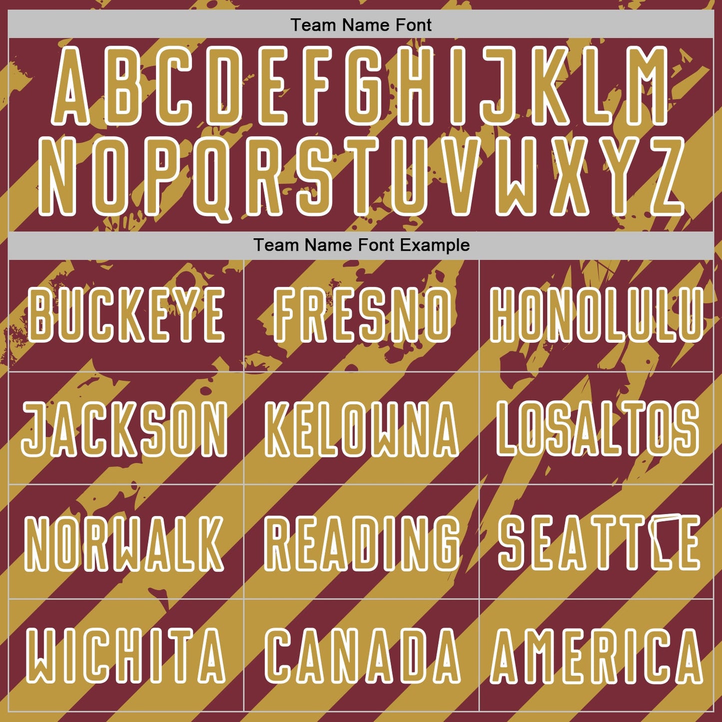 Custom Burgundy Old Gold-White Distressed Diagonal Stripe Pattern Sports Sublimation Soccer Uniform Jersey view 5