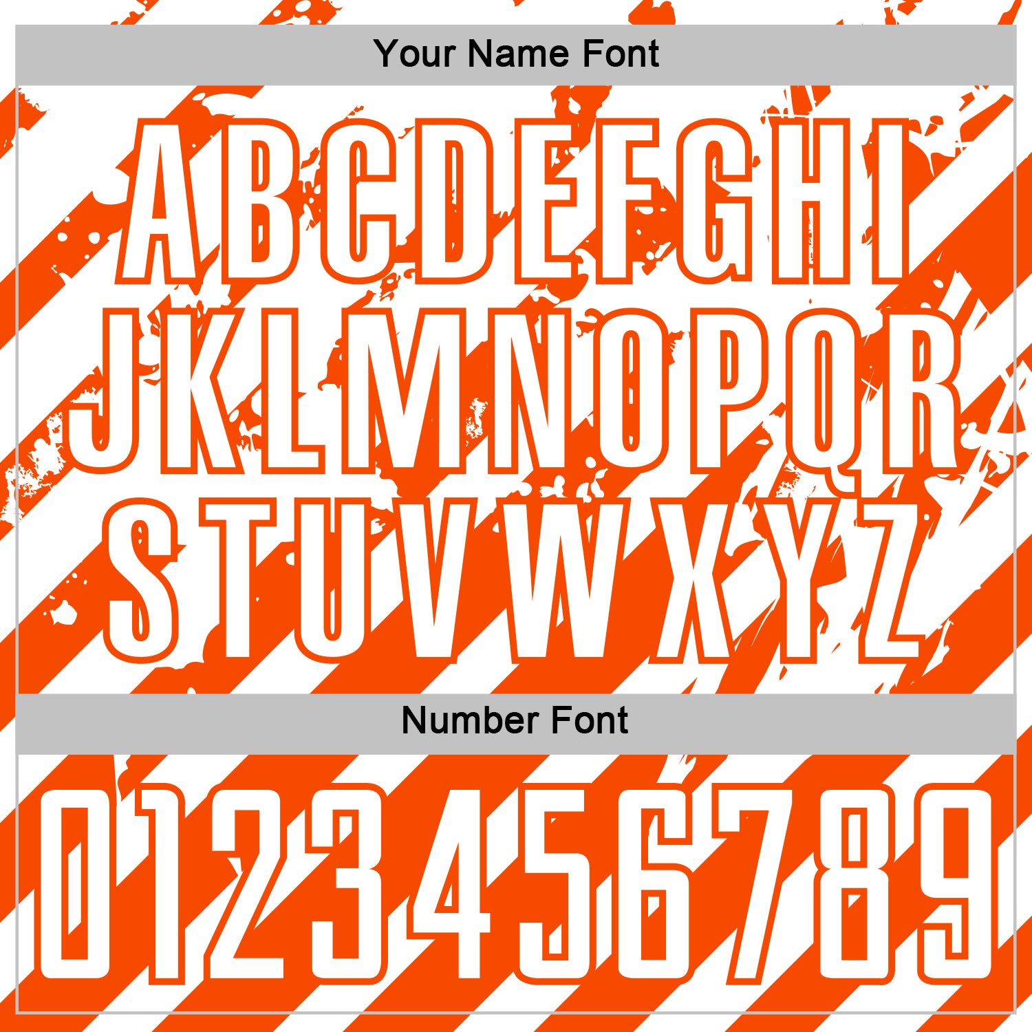 Custom White Orange Distressed Diagonal Stripe Pattern Sports Sublimation Soccer Uniform Jersey view 6