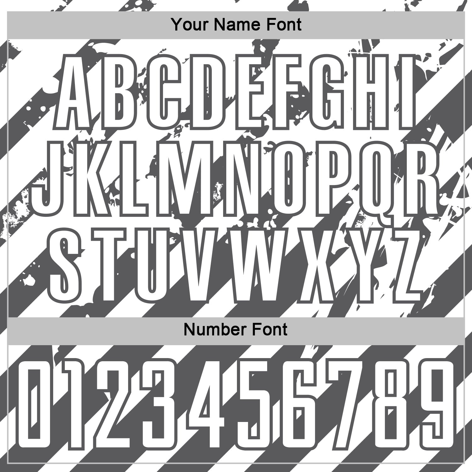Custom White Steel Gray Distressed Diagonal Stripe Pattern Sports Sublimation Soccer Uniform Jersey view 6