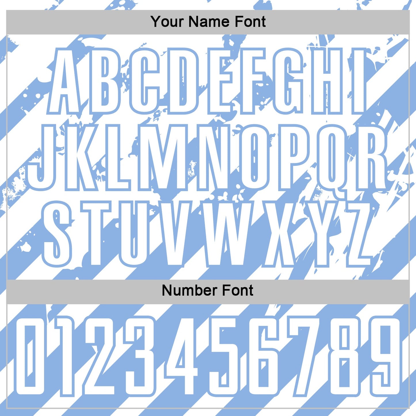 Custom White Light Blue Distressed Diagonal Stripe Pattern Sports Sublimation Soccer Uniform Jersey view 6