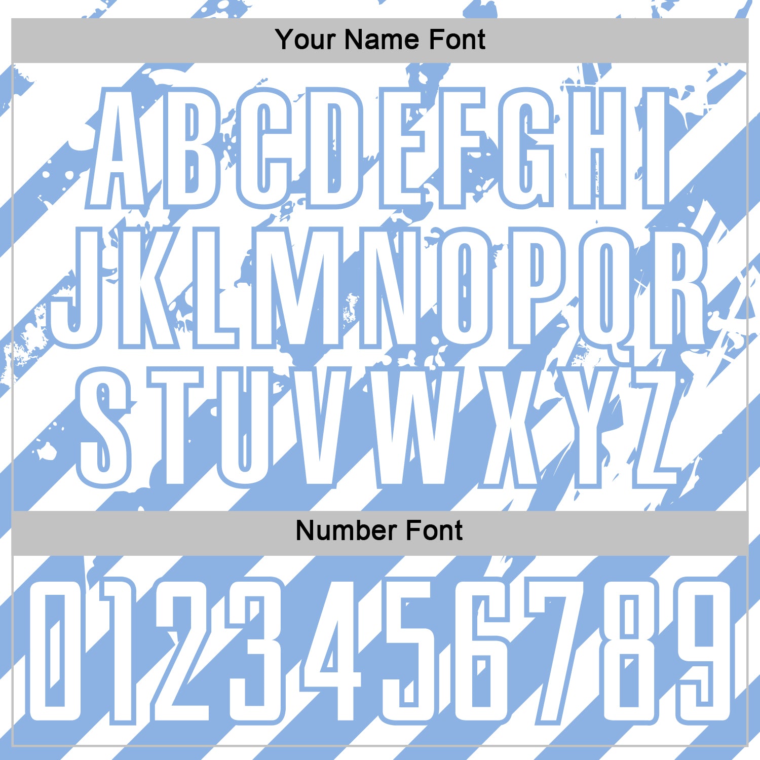 Custom White Light Blue Distressed Diagonal Stripe Pattern Sports Sublimation Soccer Uniform Jersey view 6