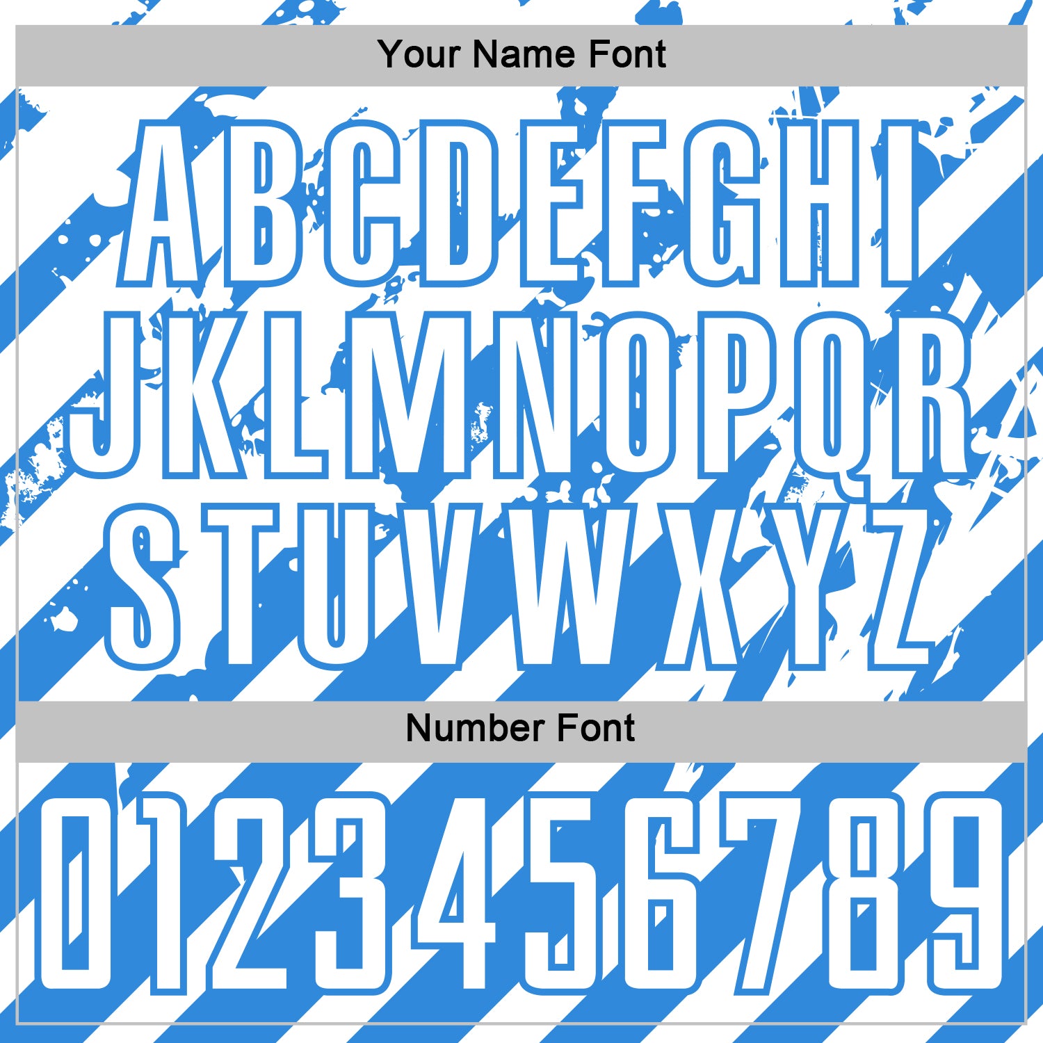 Custom White Powder Blue Distressed Diagonal Stripe Pattern Sports Sublimation Soccer Uniform Jersey view 6