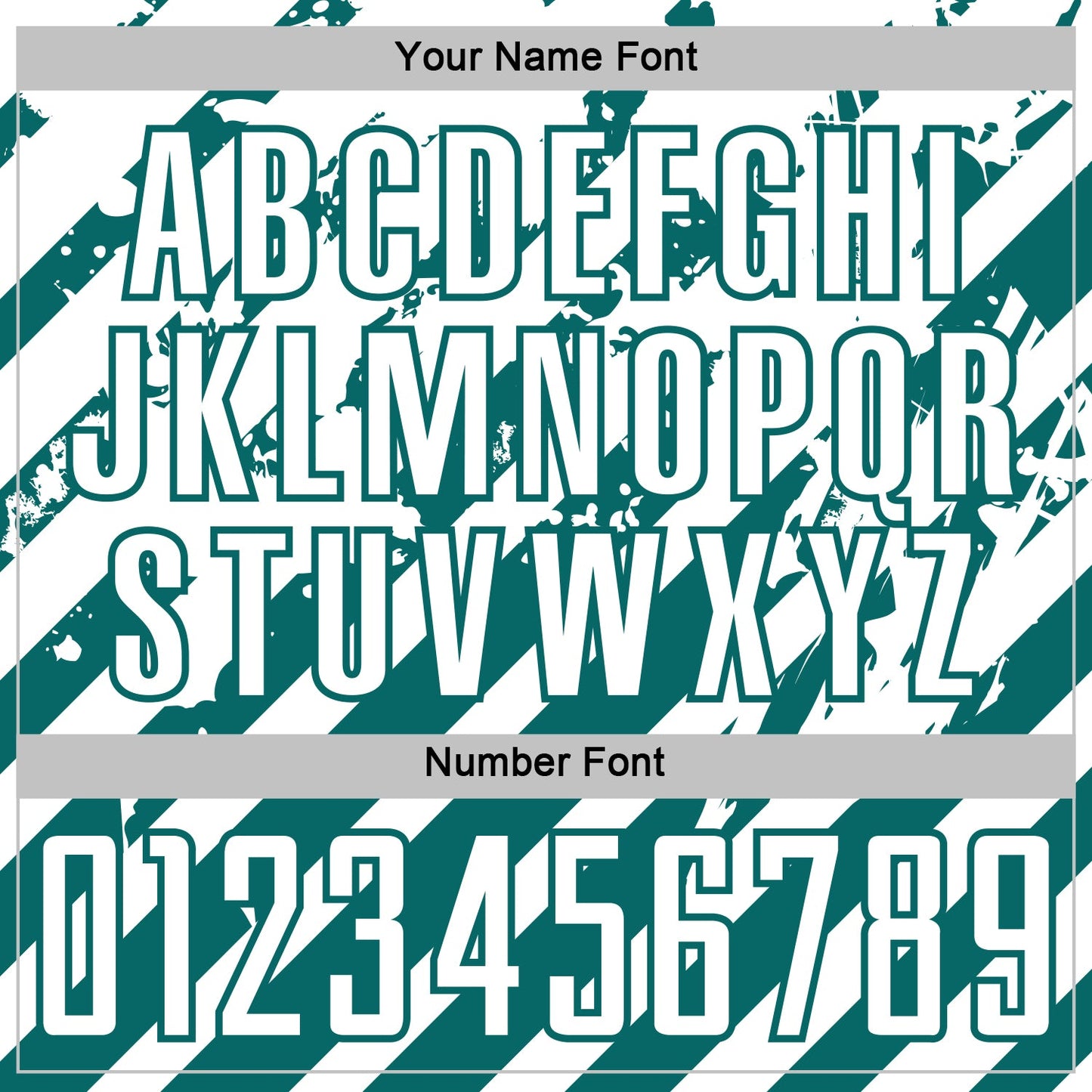 Custom White Teal Distressed Diagonal Stripe Pattern Sports Sublimation Soccer Uniform Jersey view 6
