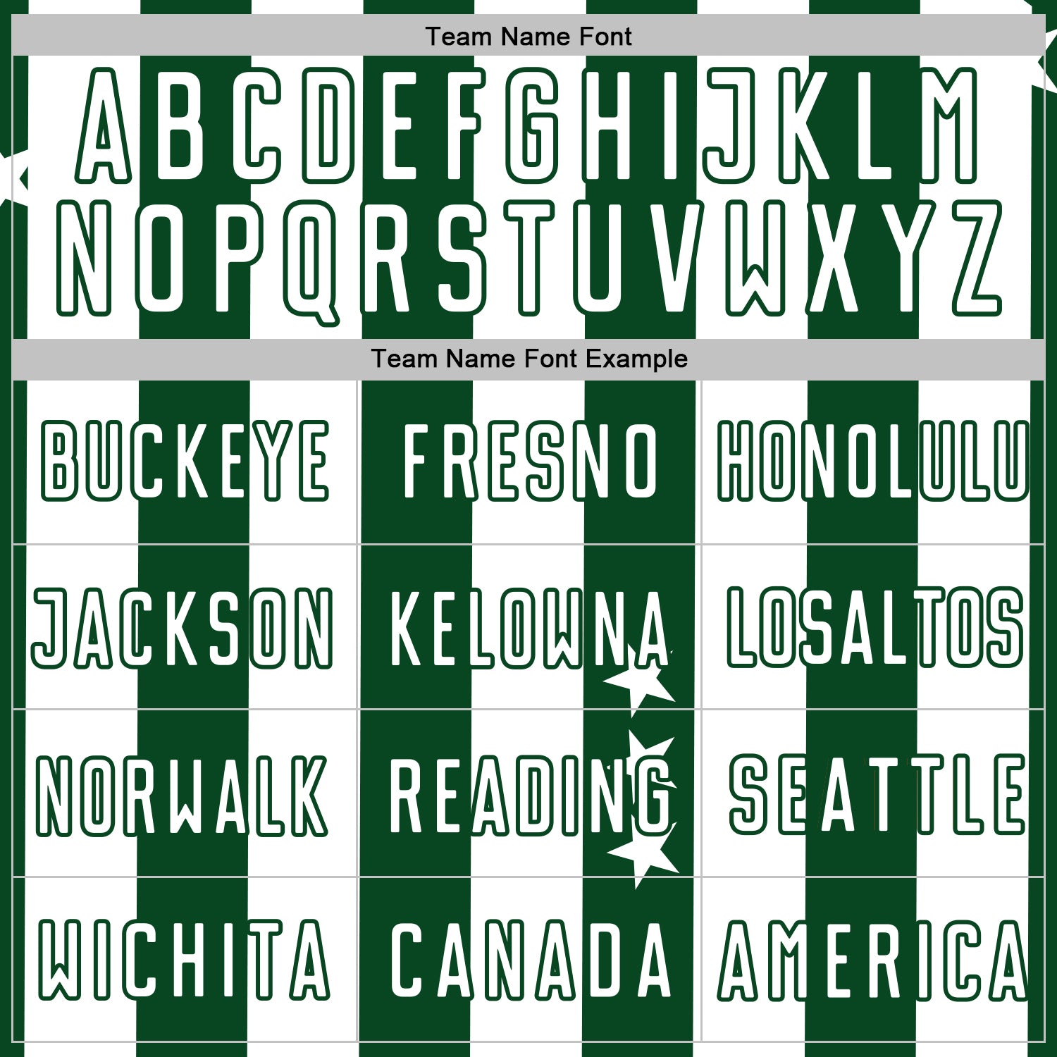 Custom White Green Stars And Stripes Sports Sublimation Soccer Uniform Jersey view 5