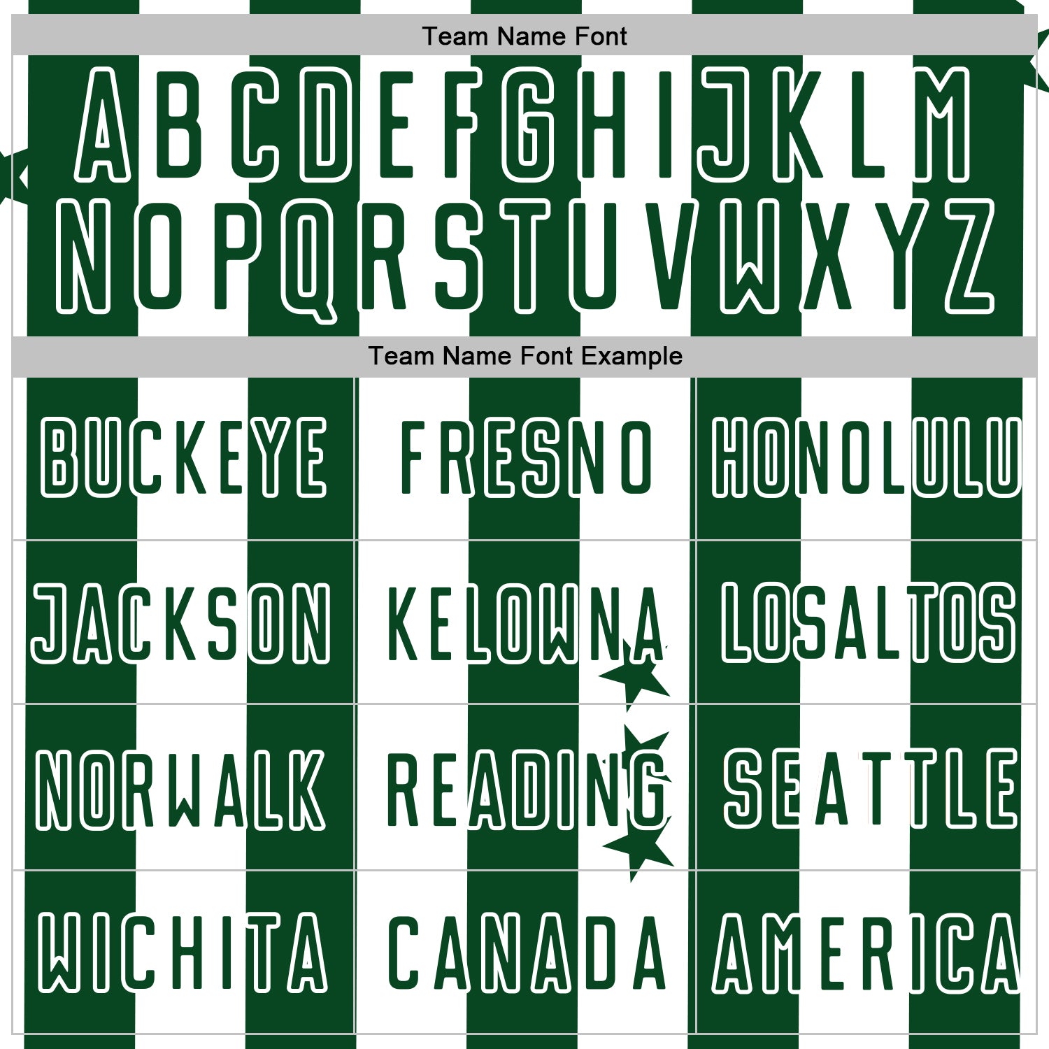 Custom Green White Stars And Stripes Sports Sublimation Soccer Uniform Jersey view 5
