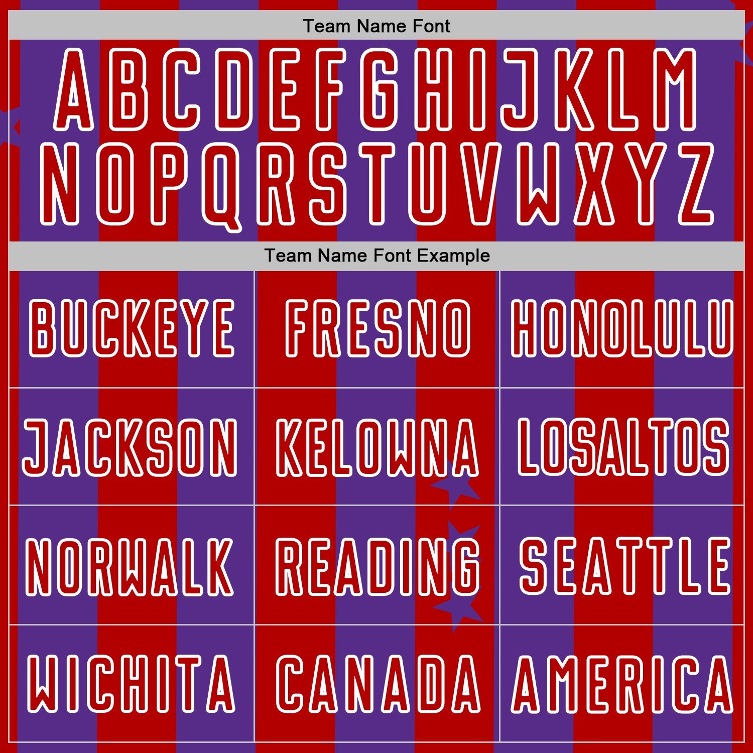 Custom Purple Red-White Stars And Stripes Sports Sublimation Soccer Uniform Jersey view 5