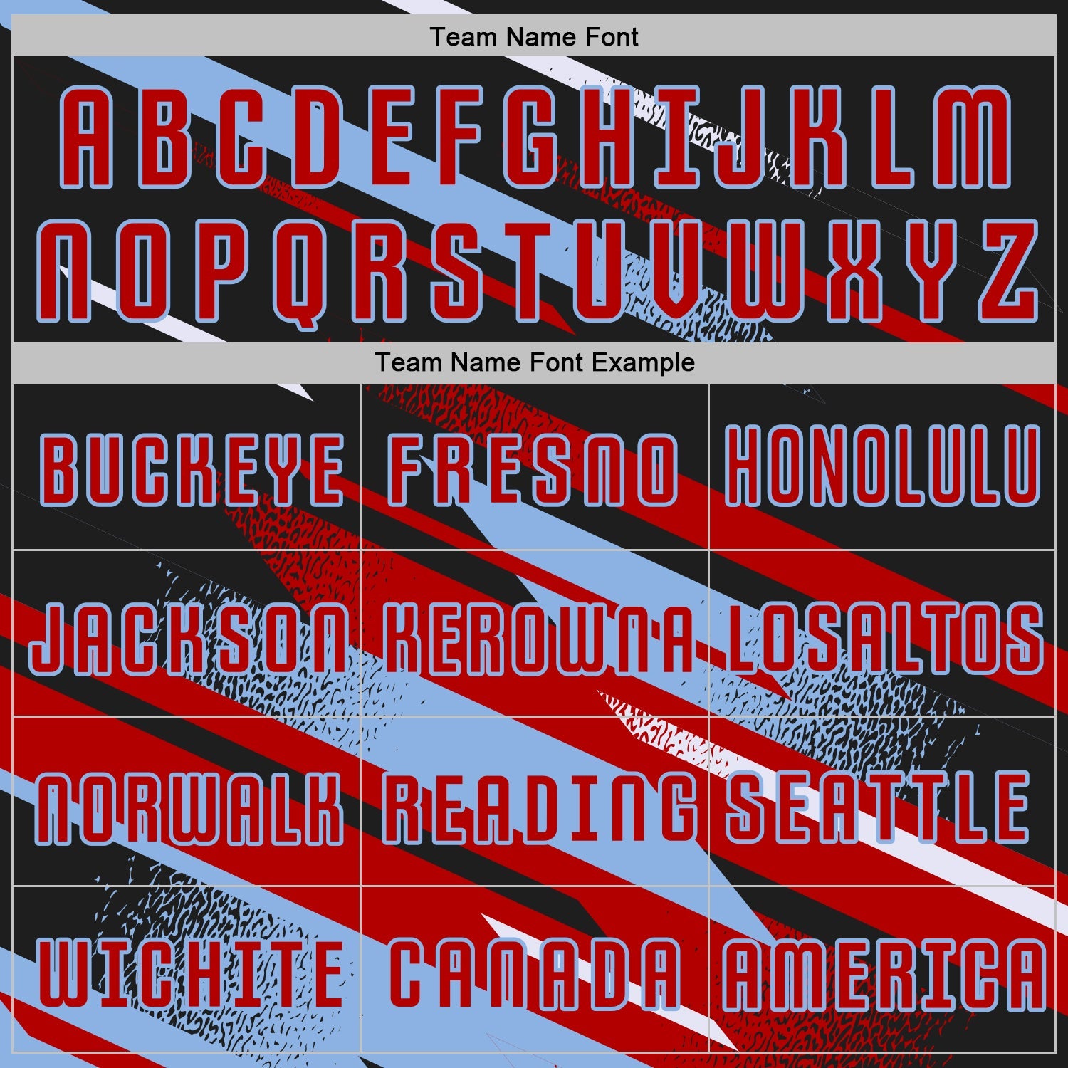 Custom Black Red Light Blue-White Grunge Stripe And Grainy Sports Sublimation Soccer Uniform Jersey view 5