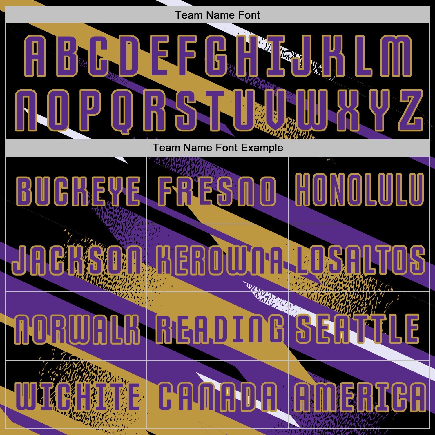Custom Black Purple Old Gold-White Grunge Stripe And Grainy Sports Sublimation Soccer Uniform Jersey view 5