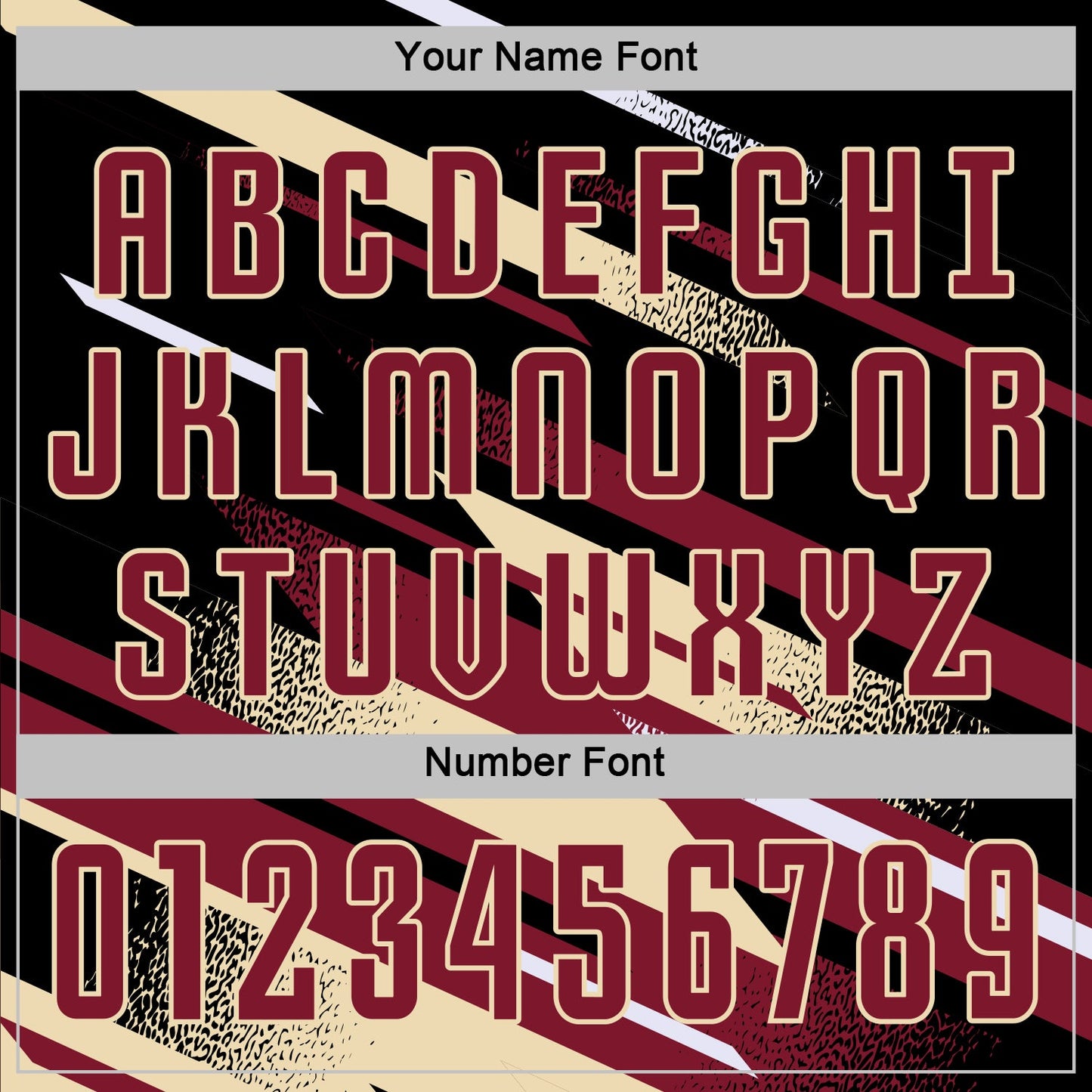 Custom Black Crimson Cream-White Grunge Stripe And Grainy Sports Sublimation Soccer Uniform Jersey view 6