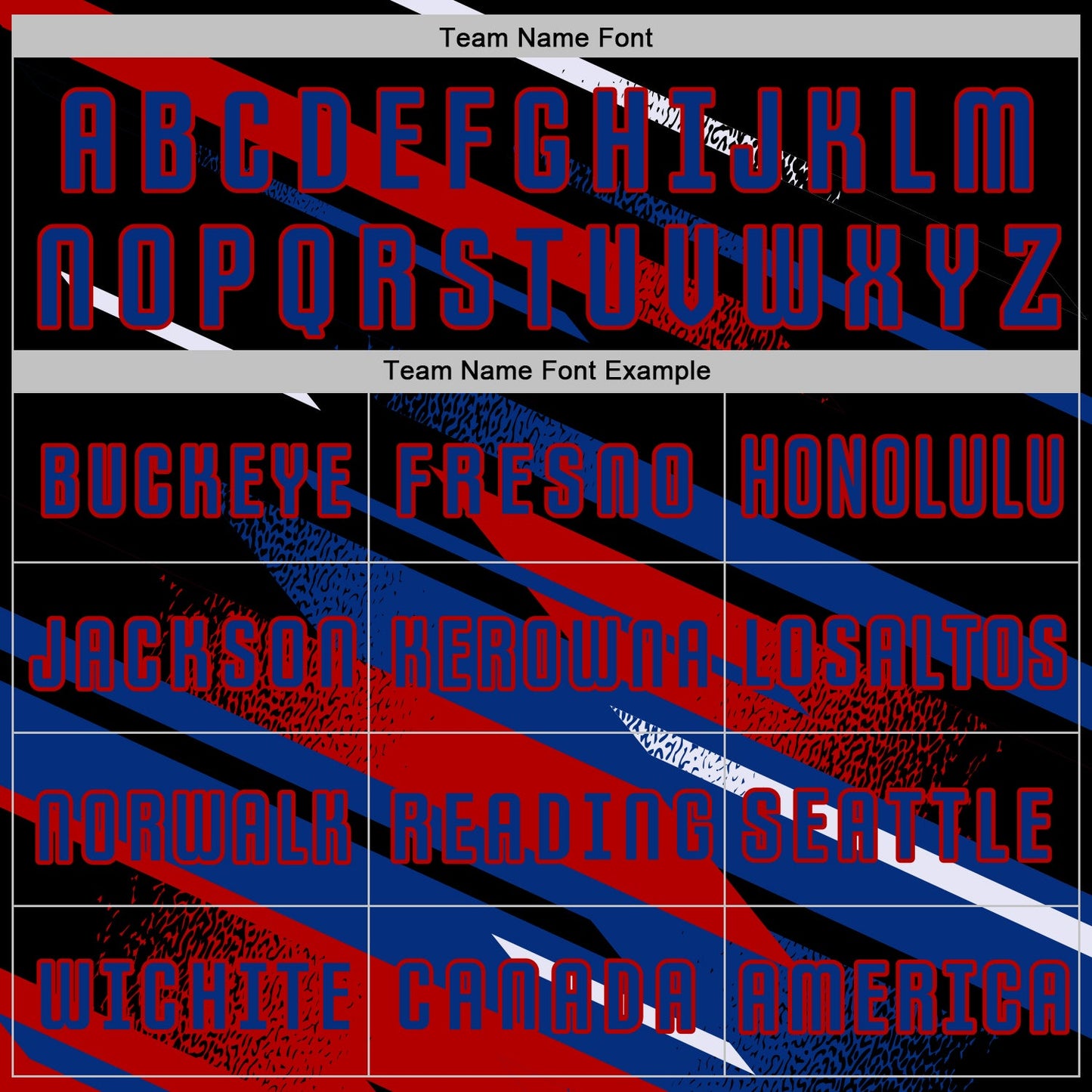 Custom Black Royal Red-White Grunge Stripe And Grainy Sports Sublimation Soccer Uniform Jersey view 5