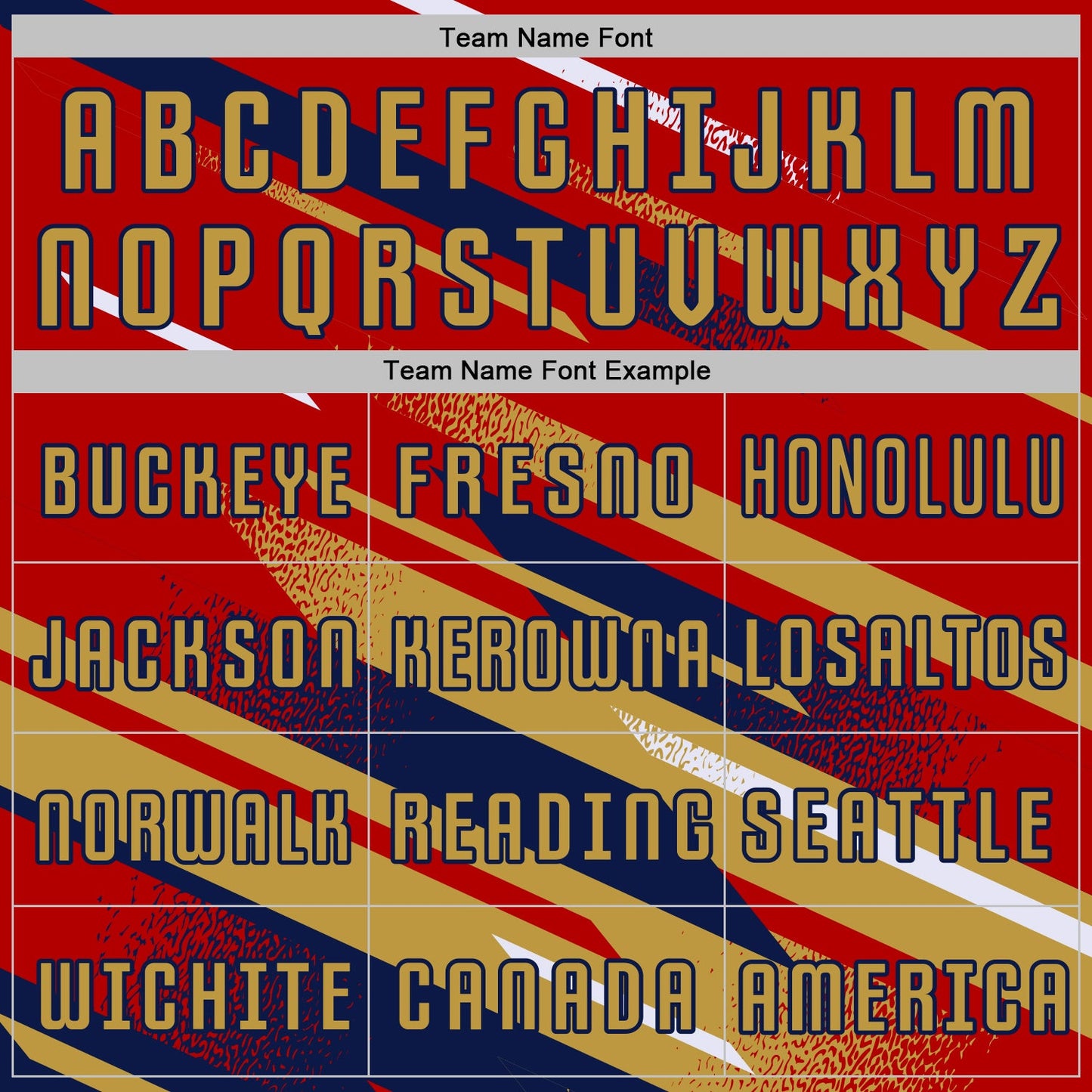 Custom Red Old Gold Navy-White Grunge Stripe And Grainy Sports Sublimation Soccer Uniform Jersey view 5