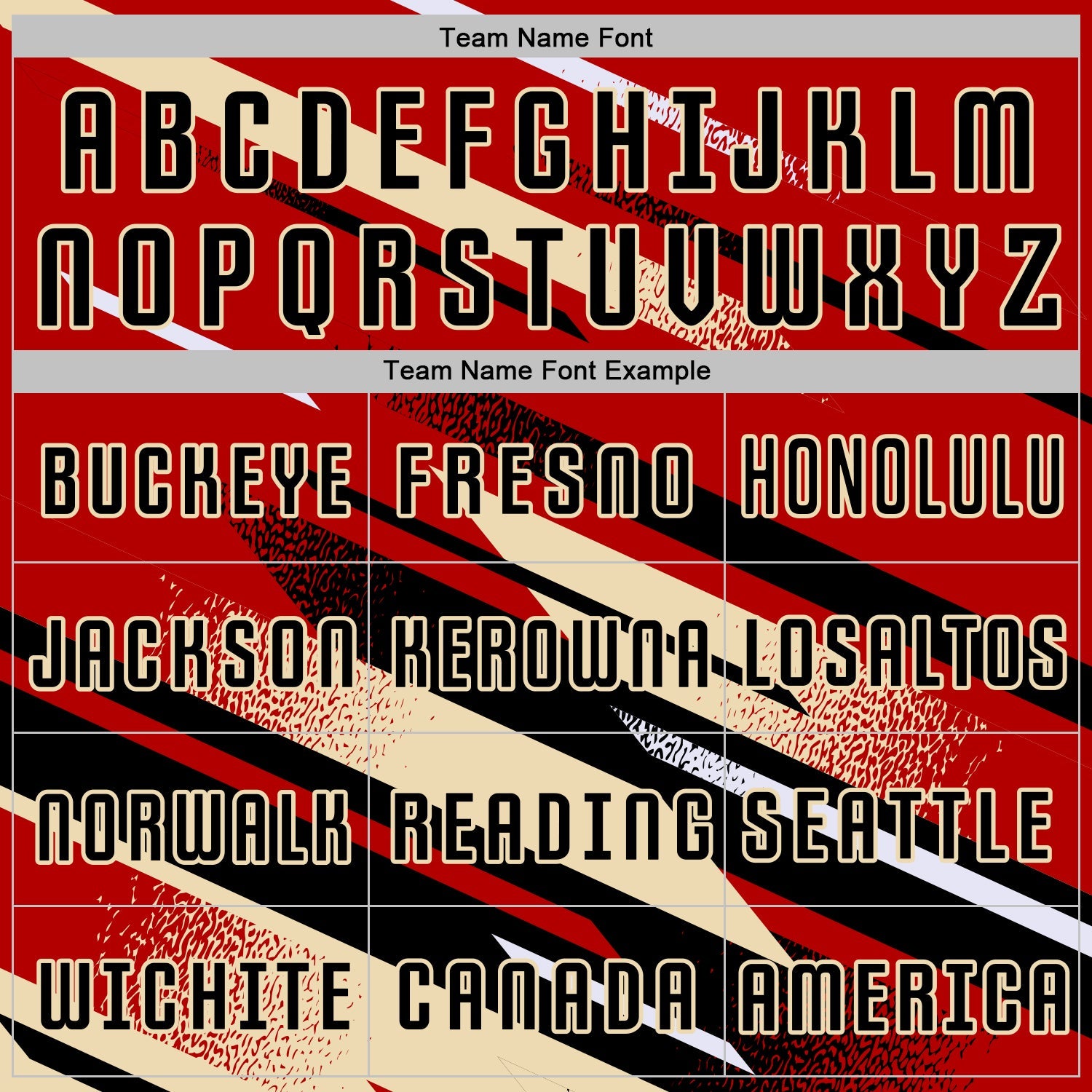 Custom Red Black Cream-White Grunge Stripe And Grainy Sports Sublimation Soccer Uniform Jersey view 5