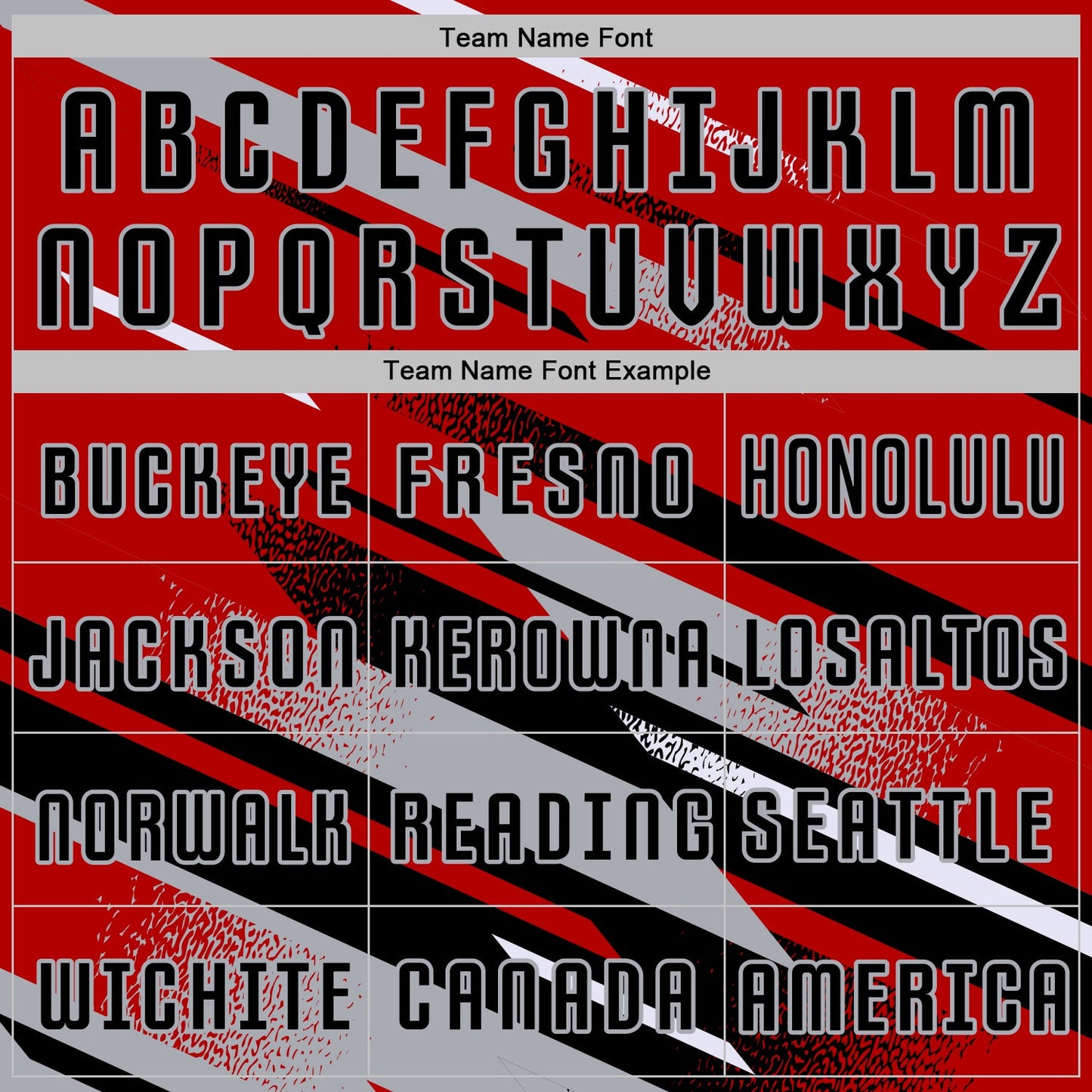 Custom Red Black Gray-White Grunge Stripe And Grainy Sports Sublimation Soccer Uniform Jersey view 5