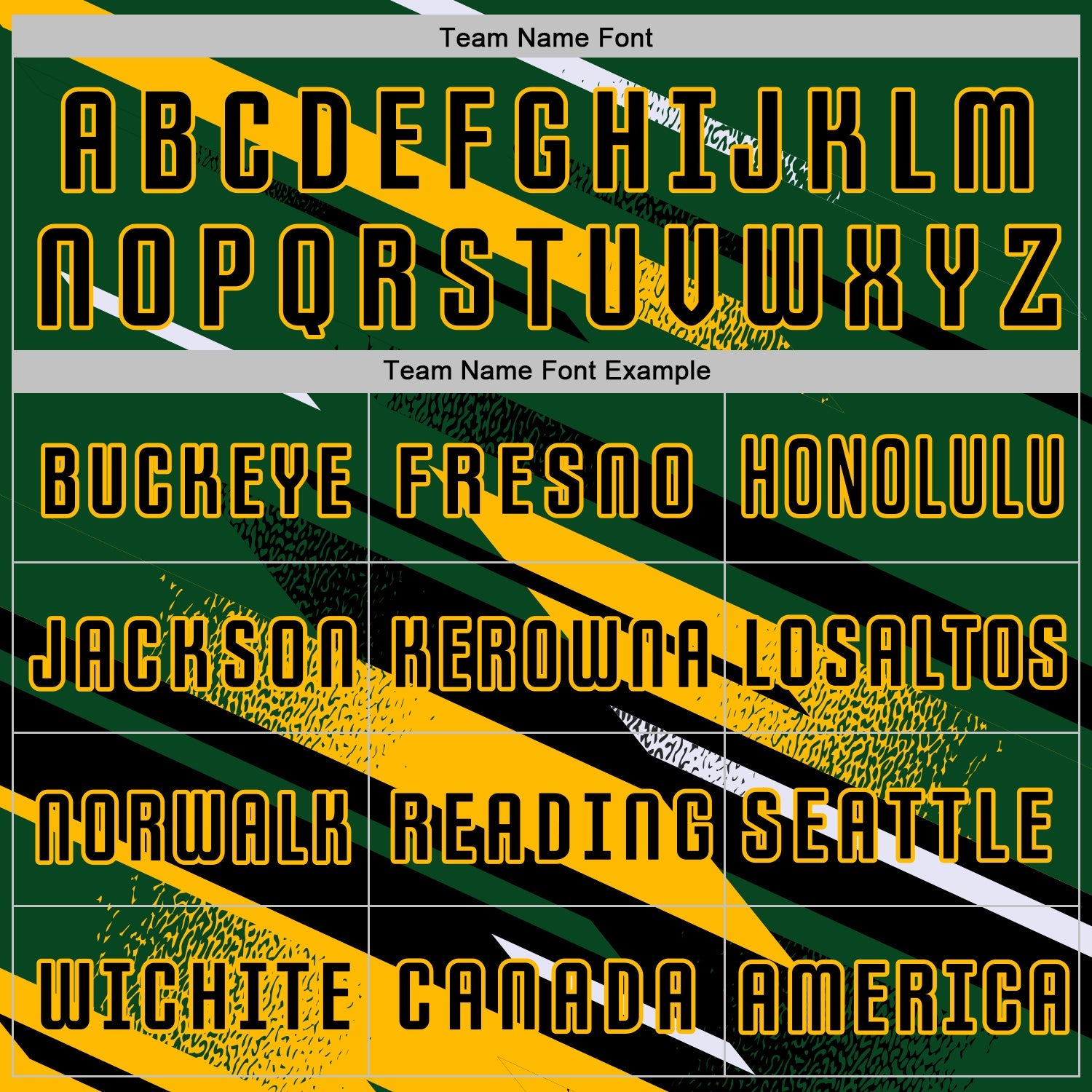 Custom Green Black Gold-White Grunge Stripe And Grainy Sports Sublimation Soccer Uniform Jersey view 5