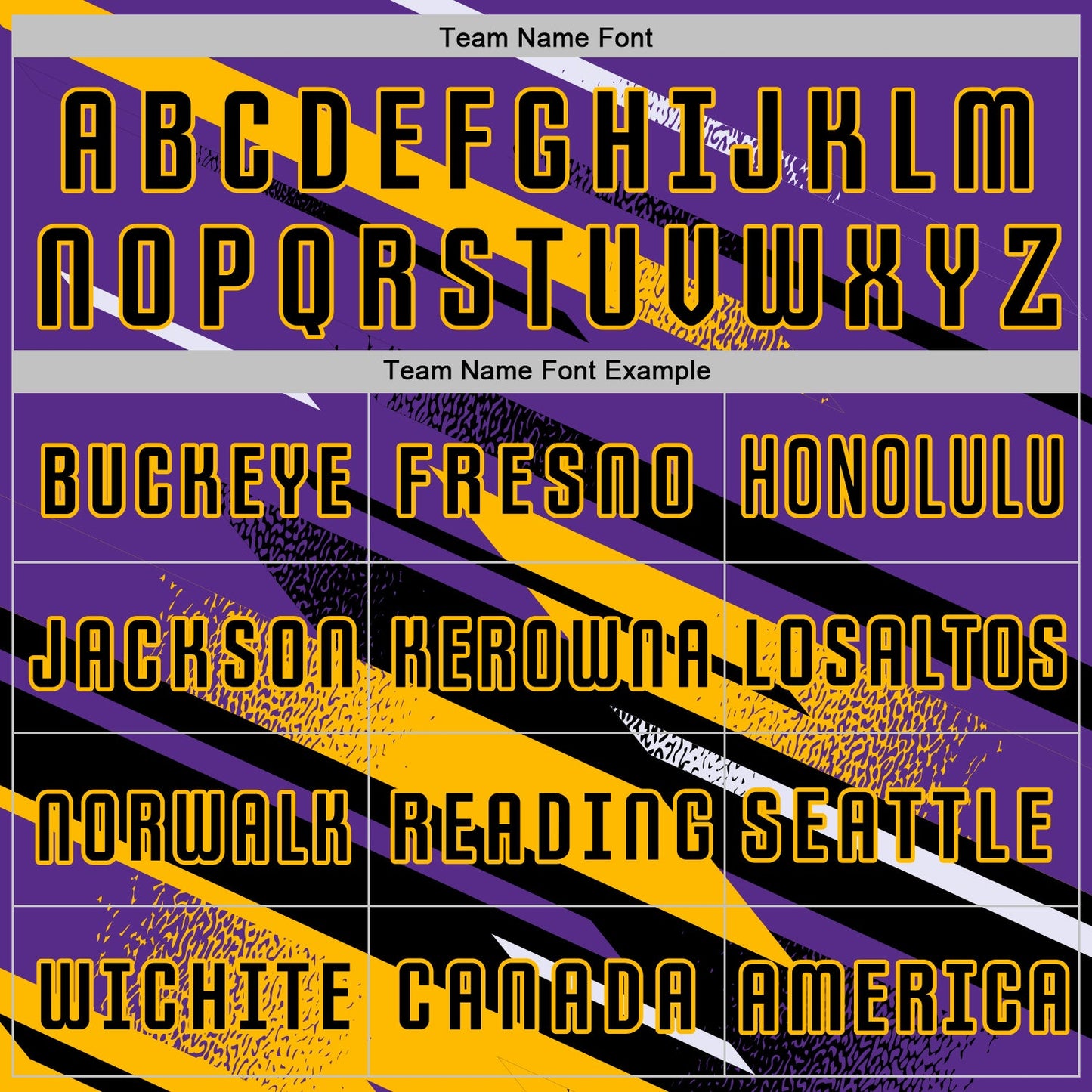 Custom Purple Black Gold-White Grunge Stripe And Grainy Sports Sublimation Soccer Uniform Jersey view 5
