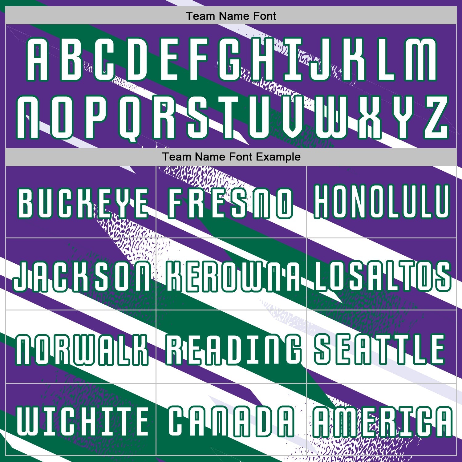 Custom Purple White-Kelly Green Grunge Stripe And Grainy Sports Sublimation Soccer Uniform Jersey view 5
