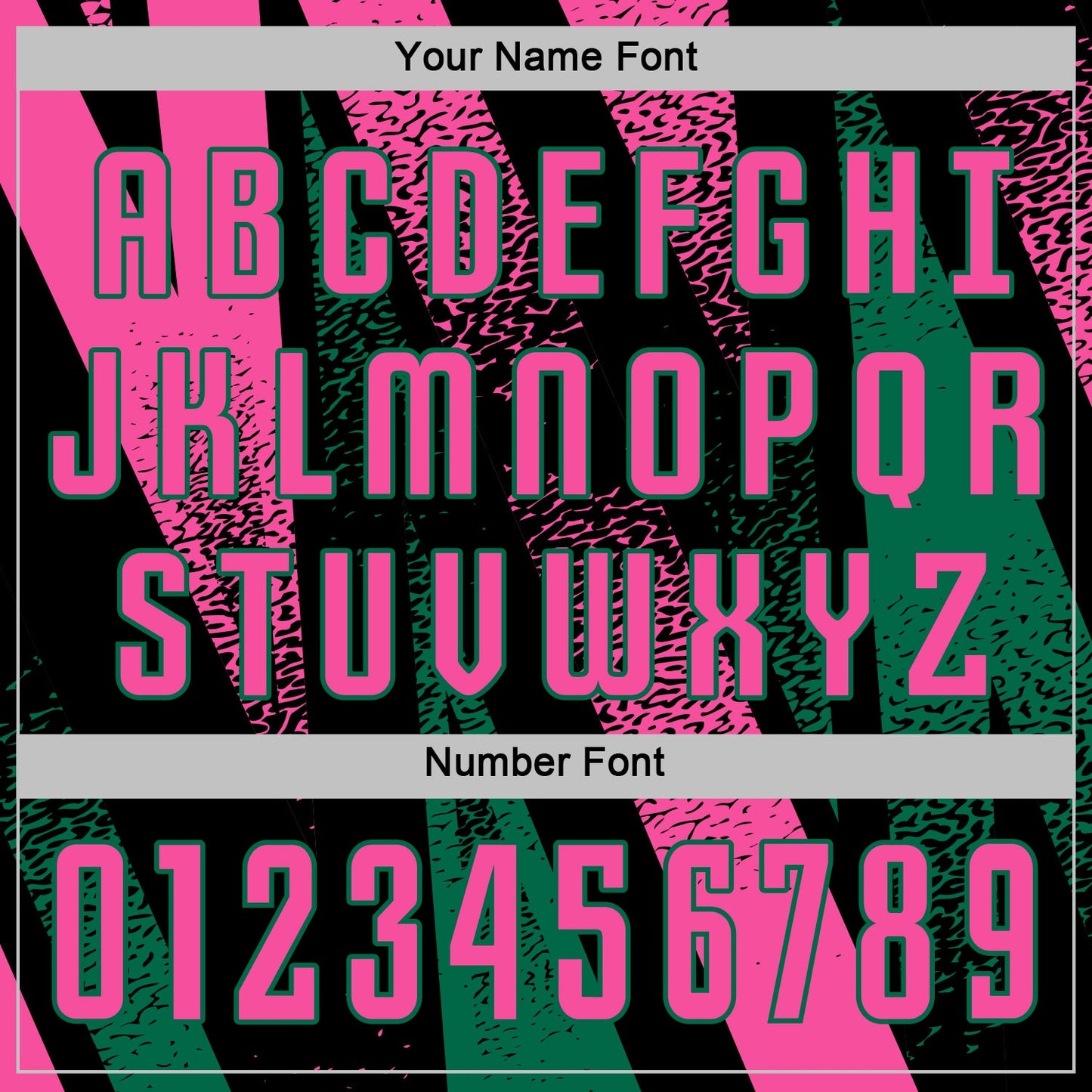 Custom Black Pink-Kelly Green Radial Burst Sports Sublimation Soccer Uniform Jersey view 6