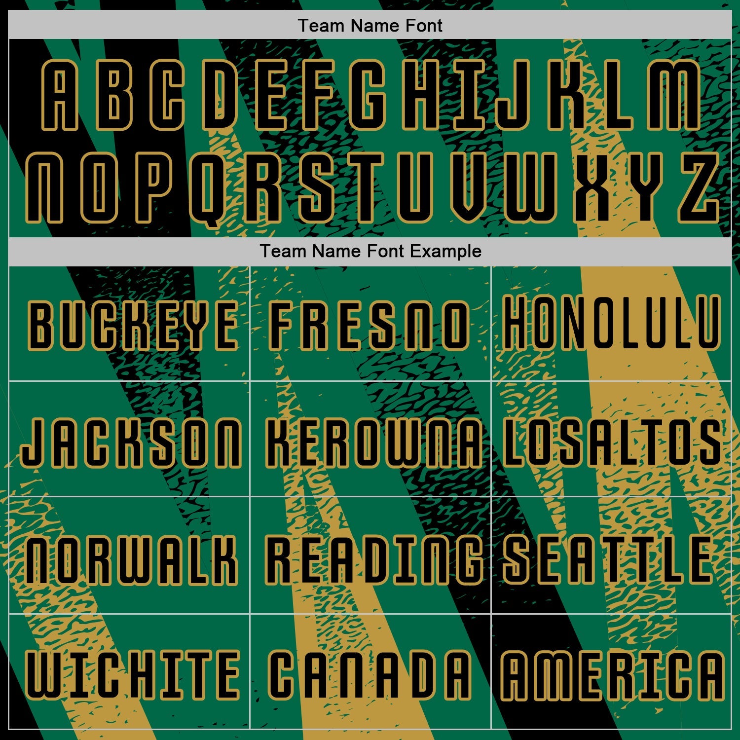 Custom Kelly Green Black-Old Gold Radial Burst Sports Sublimation Soccer Uniform Jersey view 5