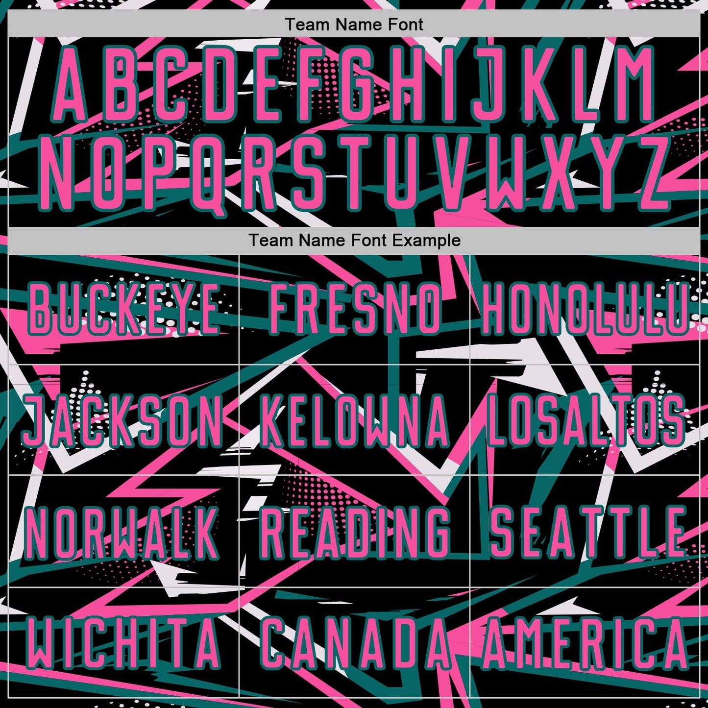 Custom Black Pink Teal-White Abstract Geometric Stripes Sports Sublimation Soccer Uniform Jersey view 5
