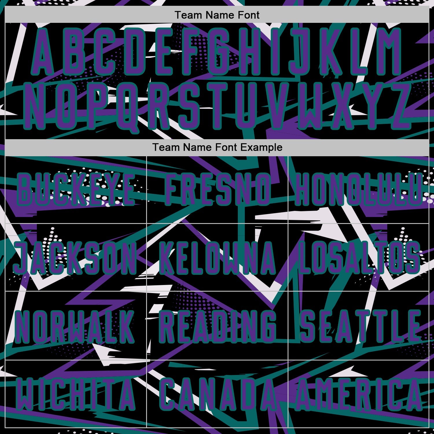 Custom Black Purple Teal-White Abstract Geometric Stripes Sports Sublimation Soccer Uniform Jersey view 5