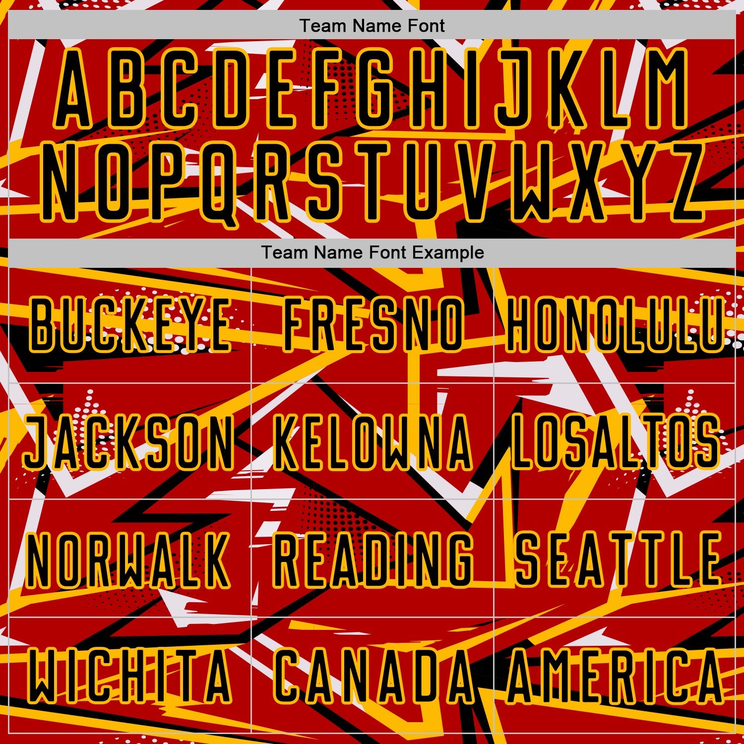Custom Red Black Gold-White Abstract Geometric Stripes Sports Sublimation Soccer Uniform Jersey view 5