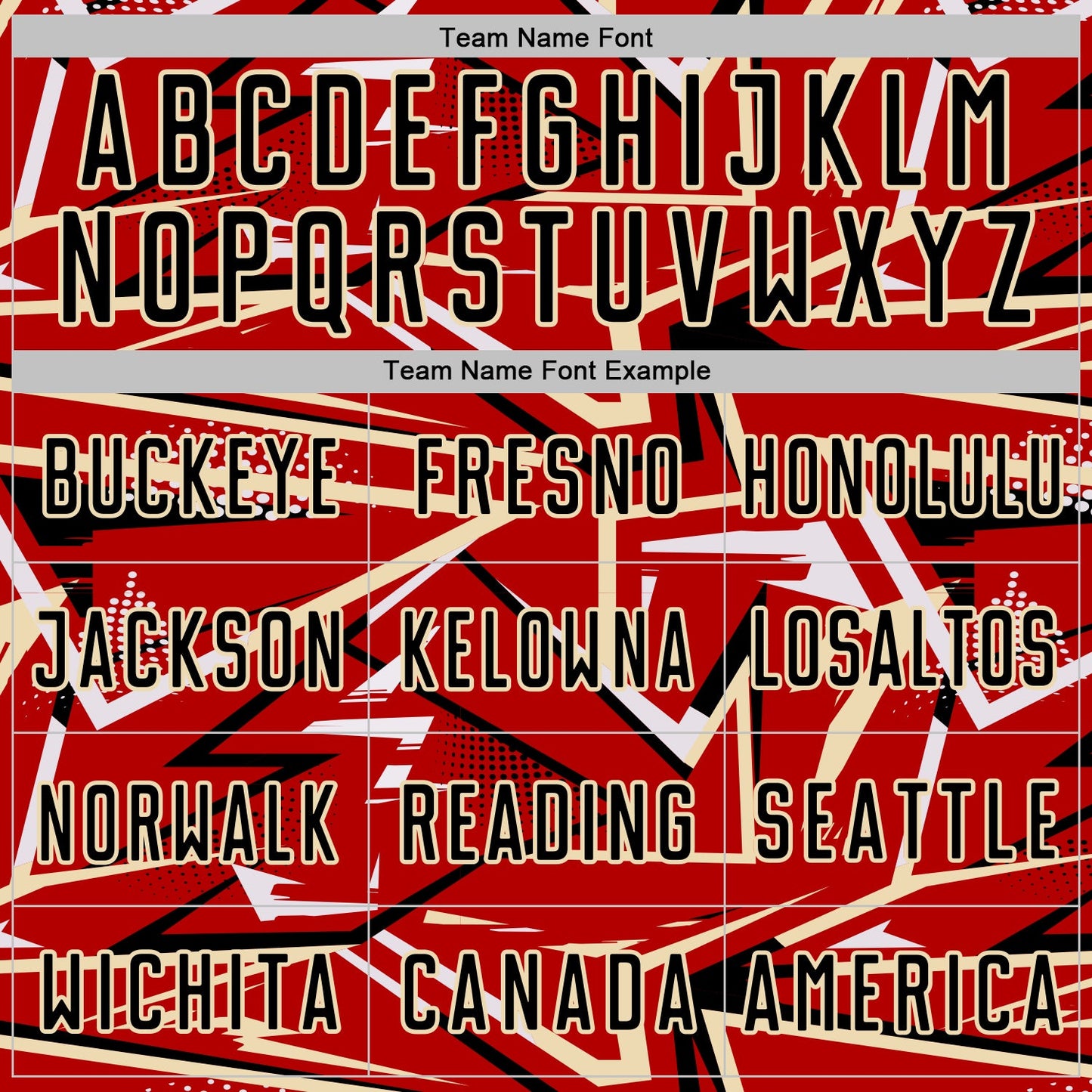 Custom Red Black Cream-White Abstract Geometric Stripes Sports Sublimation Soccer Uniform Jersey view 5