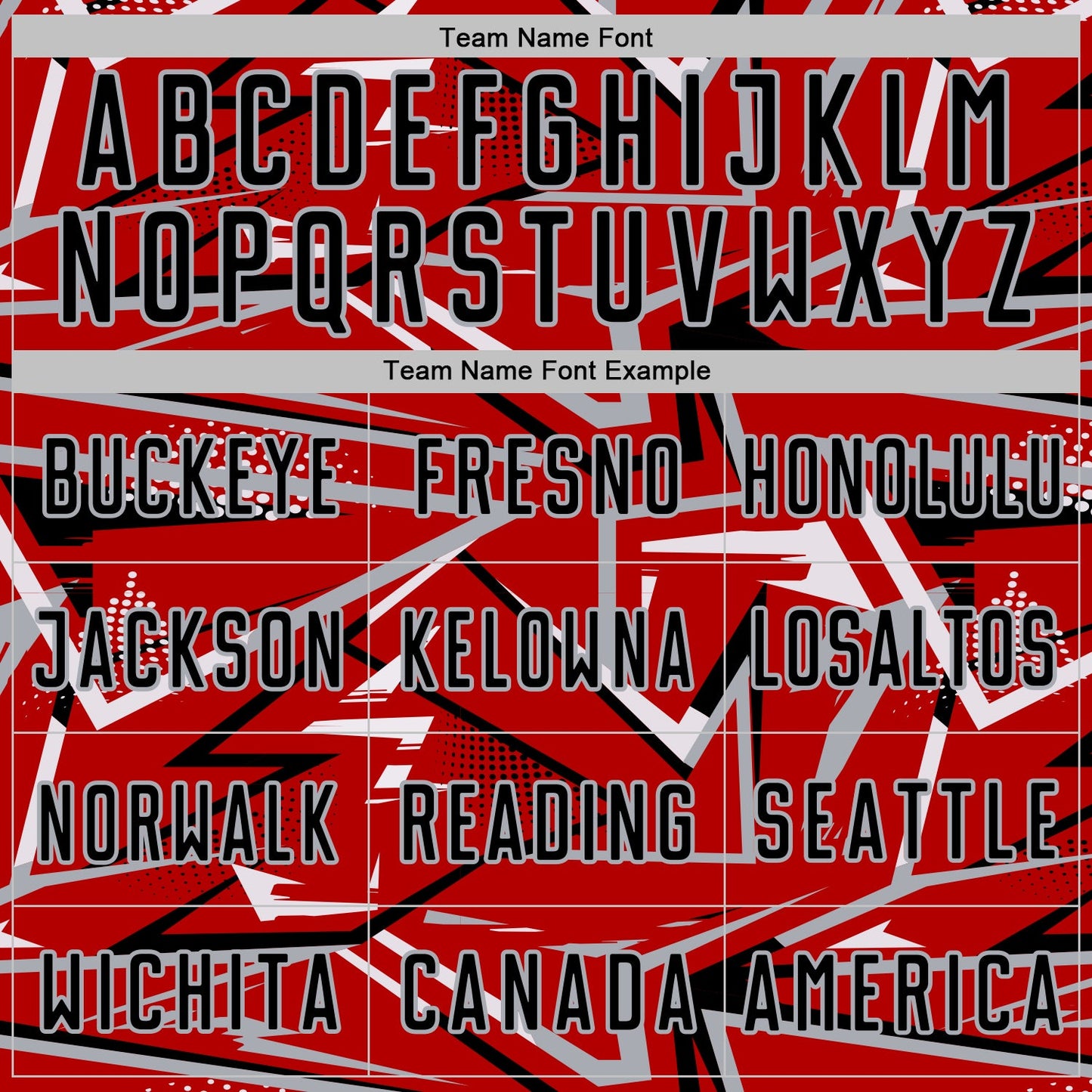 Custom Red Black Gray-White Abstract Geometric Stripes Sports Sublimation Soccer Uniform Jersey view 5