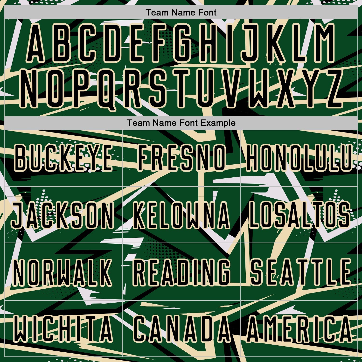 Custom Green Black Cream-White Abstract Geometric Stripes Sports Sublimation Soccer Uniform Jersey view 5