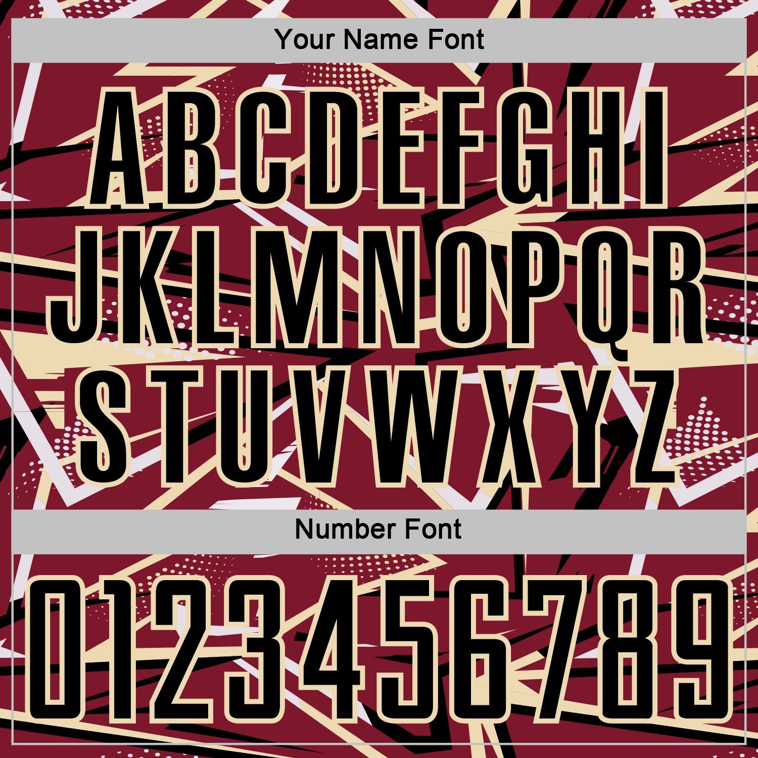 Custom Crimson Black Cream-White Abstract Geometric Stripes Sports Sublimation Soccer Uniform Jersey view 6