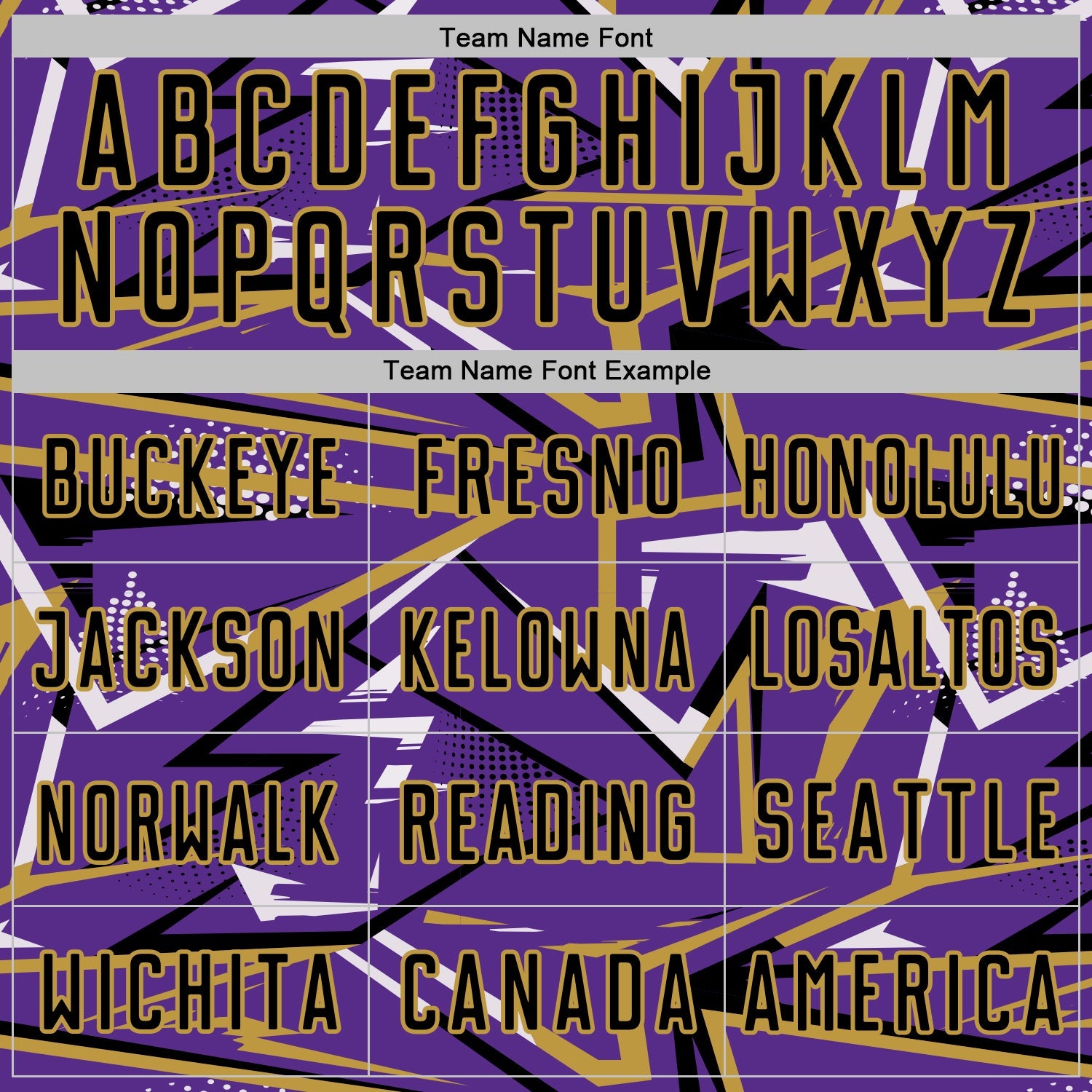 Custom Purple Black Old Gold-White Abstract Geometric Stripes Sports Sublimation Soccer Uniform Jersey view 5