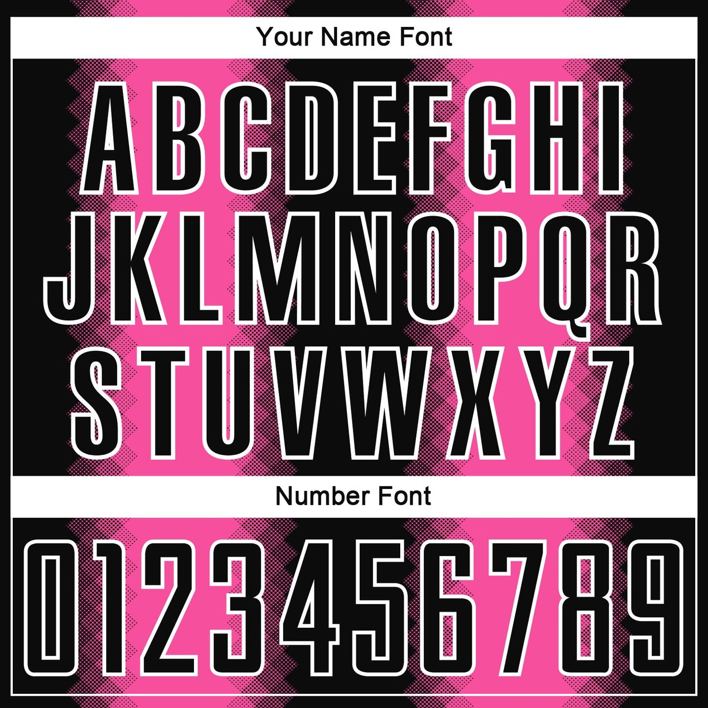 Custom Black Pink-White Zigzag Diamond Stripe Sports Sublimation Soccer Uniform Jersey view 6