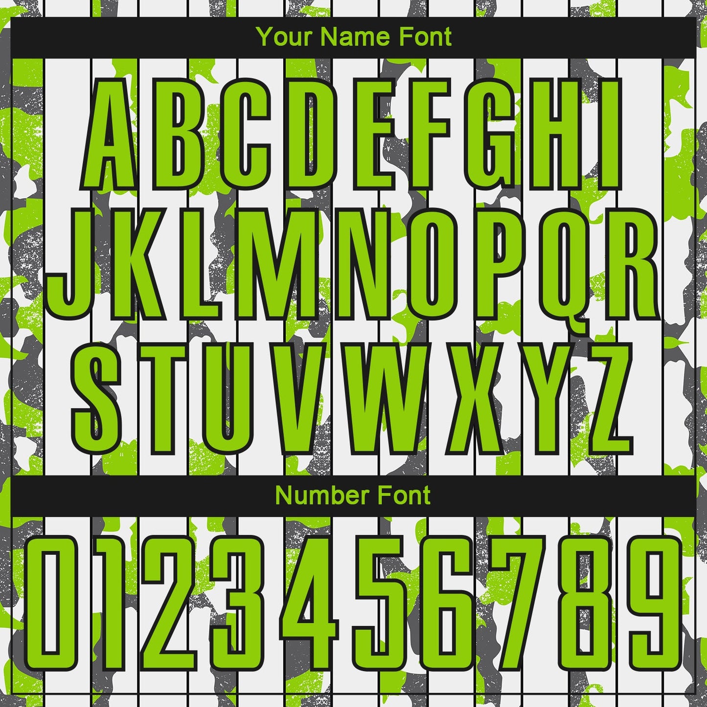 Custom White Neon Green Black-Steel Gray Camo Stripe Sports Sublimation Soccer Uniform Jersey view 6