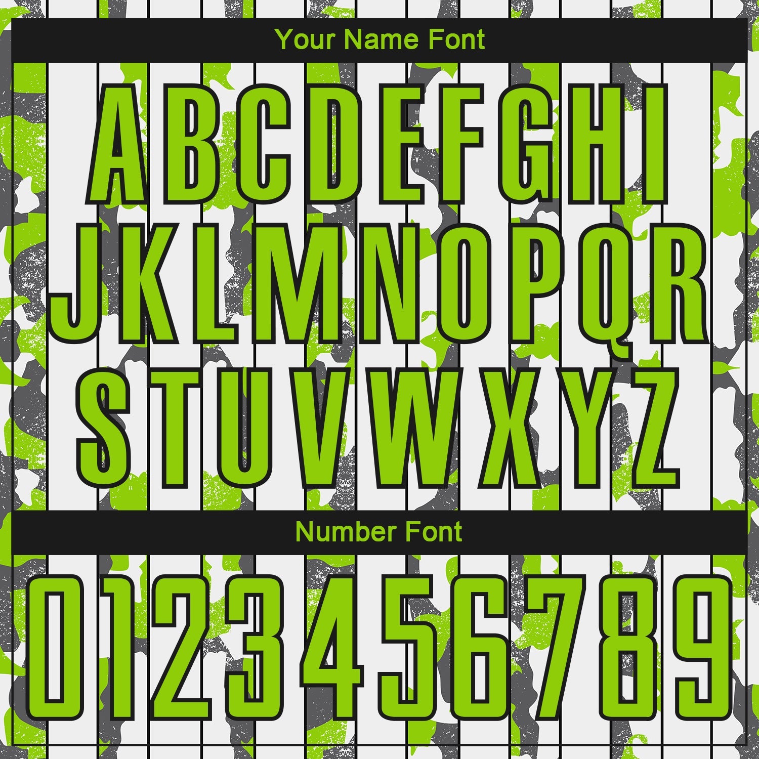 Custom White Neon Green Black-Steel Gray Camo Stripe Sports Sublimation Soccer Uniform Jersey view 6
