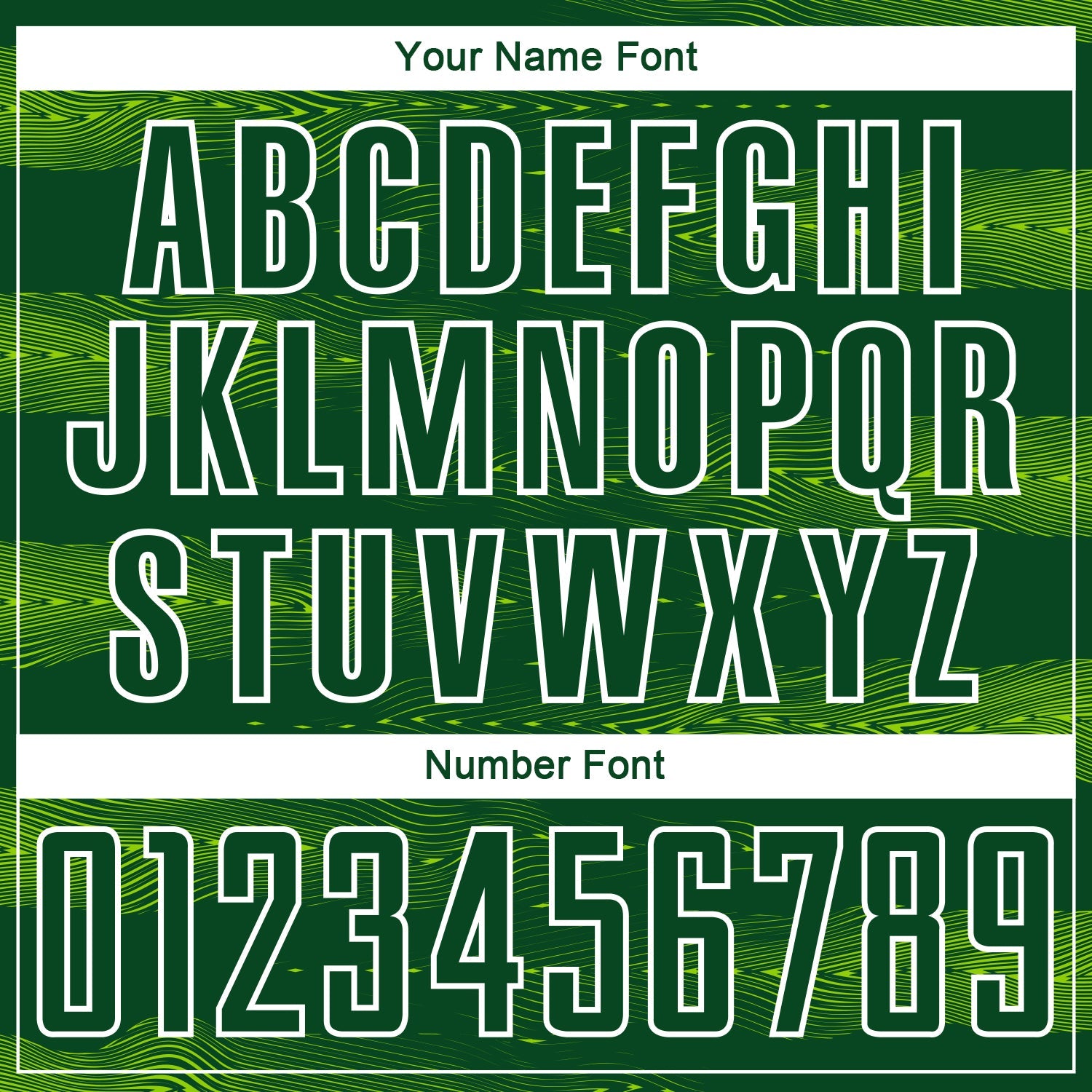 Custom Green Neon Green-White Streamline Wave Cyberpunk Neon Tech Sports Sublimation Soccer Uniform Jersey view 6
