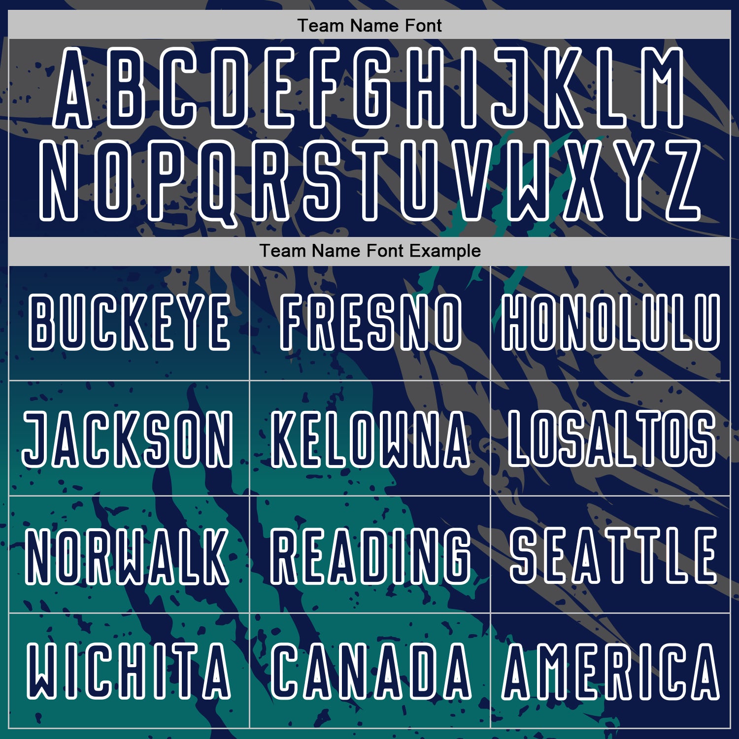 Custom Navy White-Teal Gradient Claw Mark Splatter Sports Sublimation Soccer Uniform Jersey view 5