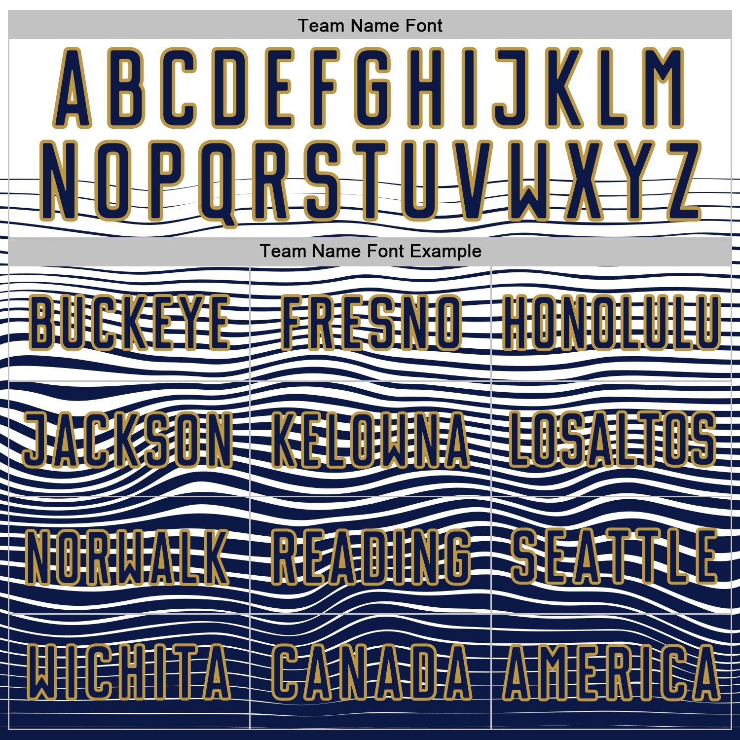 Custom White Navy-Old Gold Gradient Wave Line Sports Sublimation Soccer Uniform Jersey view 5