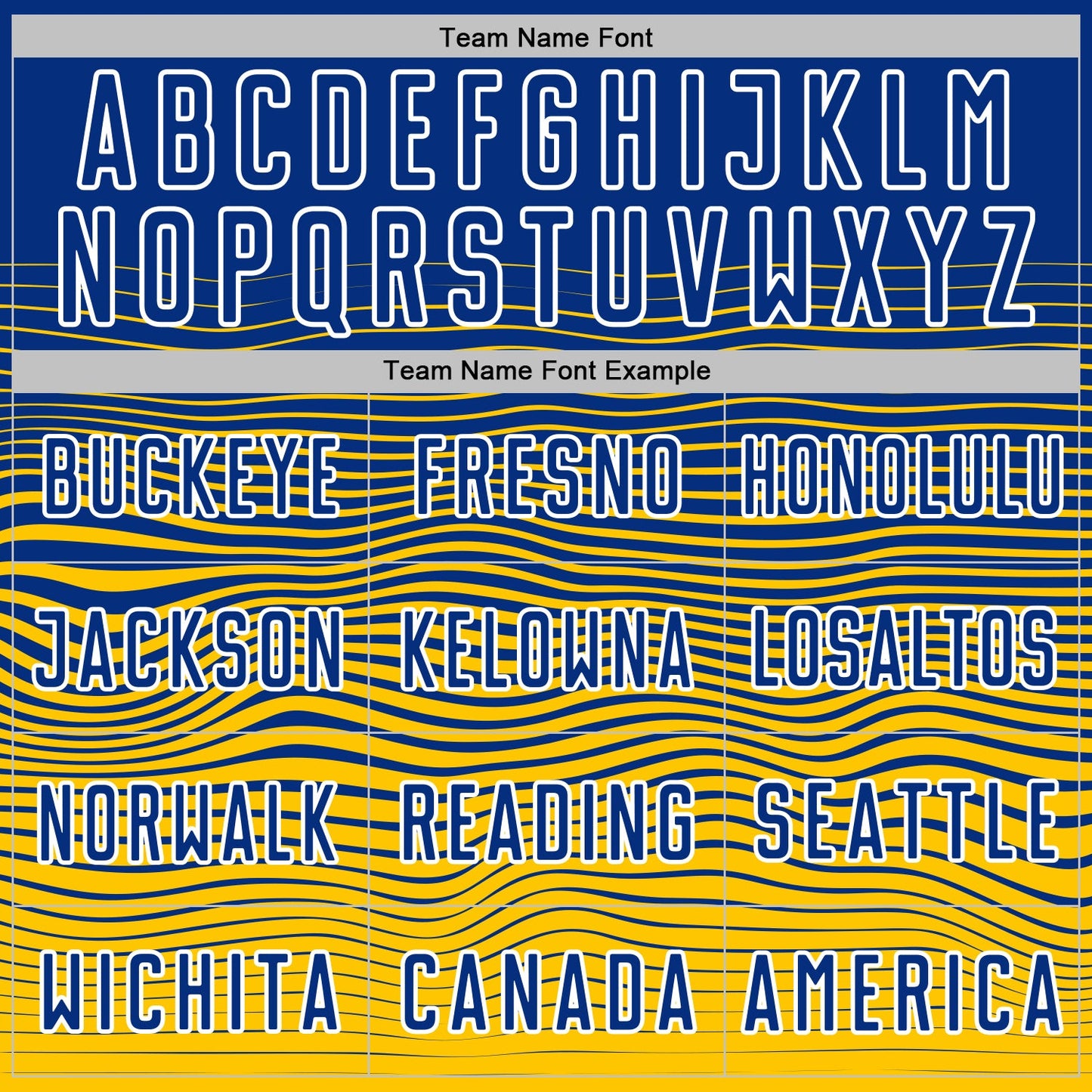 Custom Royal White-Yellow Gradient Wave Line Sports Sublimation Soccer Uniform Jersey view 5