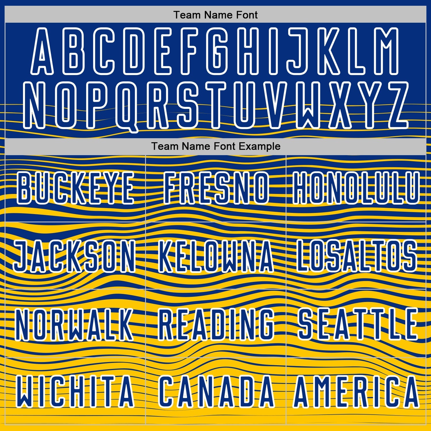 Custom Royal White-Yellow Gradient Wave Line Sports Sublimation Soccer Uniform Jersey view 5
