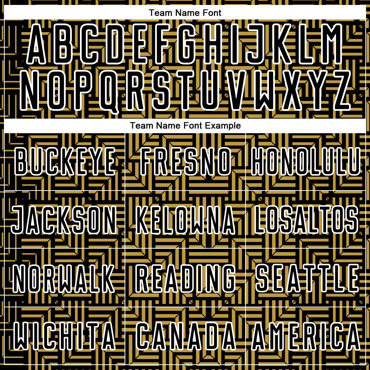 Custom Black Old Gold-White Geometric Maze Interlocking Square Sports Sublimation Soccer Uniform Jersey view 5