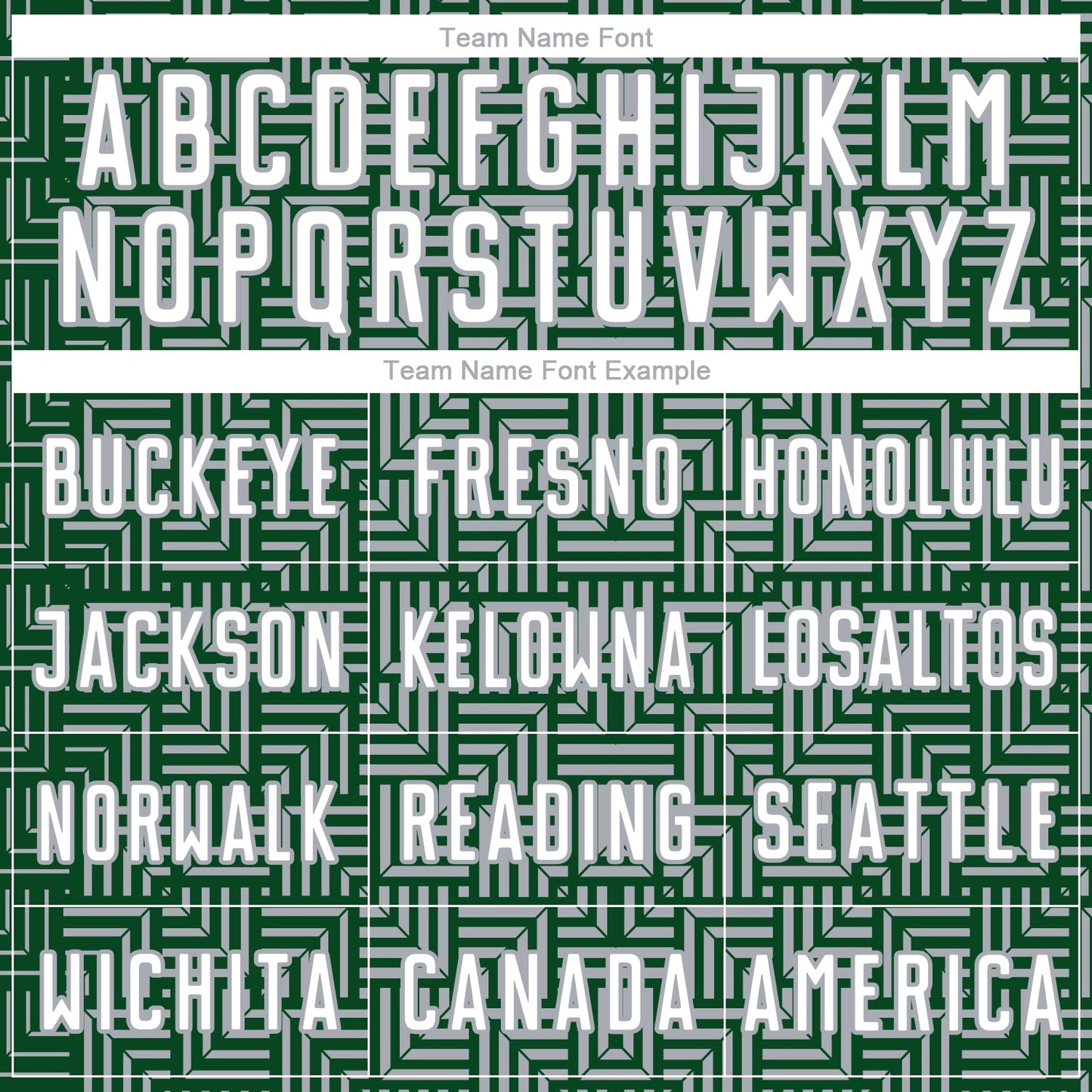Custom Green White-Gray Geometric Maze Interlocking Square Sports Sublimation Soccer Uniform Jersey view 5