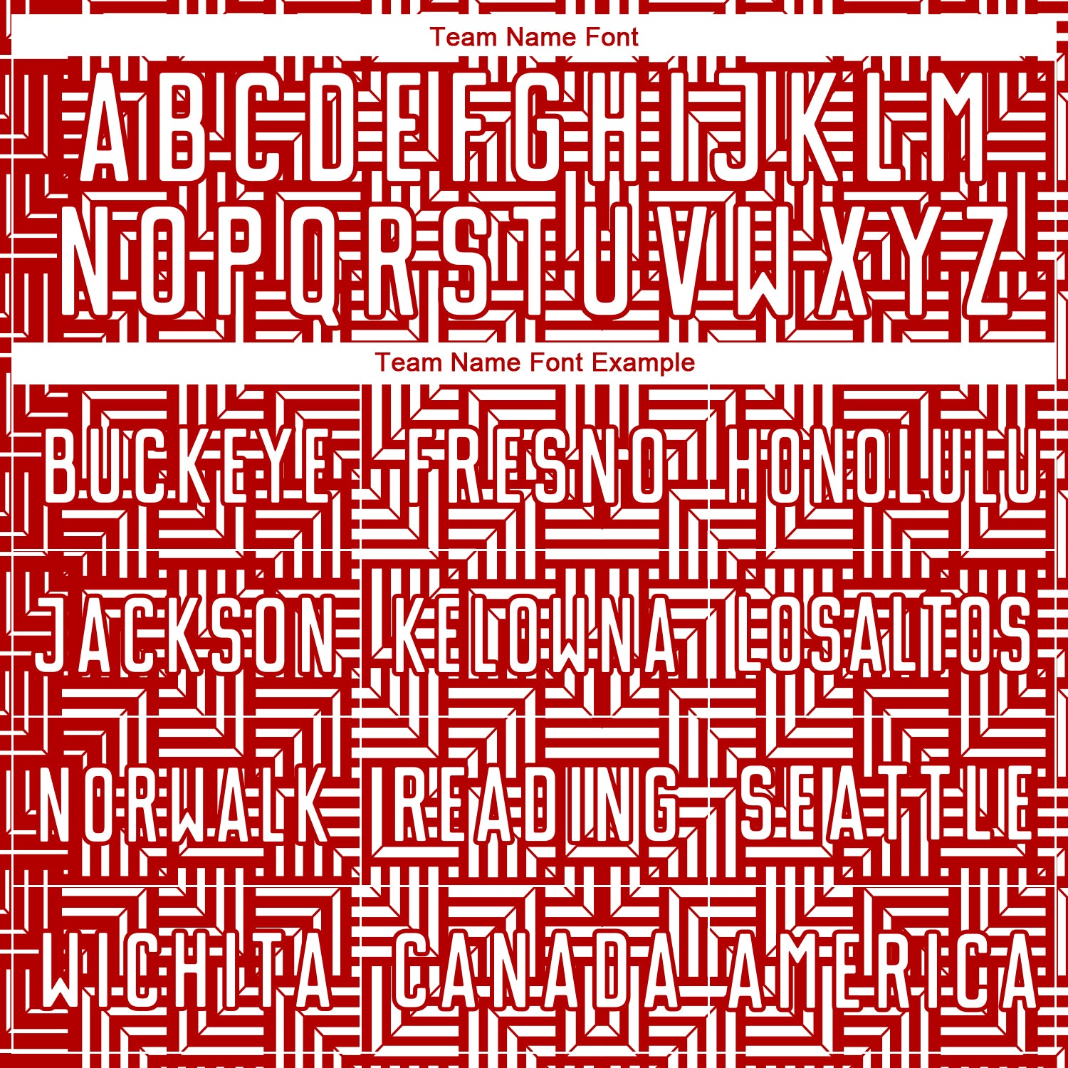 Custom Red White Geometric Maze Interlocking Square Sports Sublimation Soccer Uniform Jersey view 5